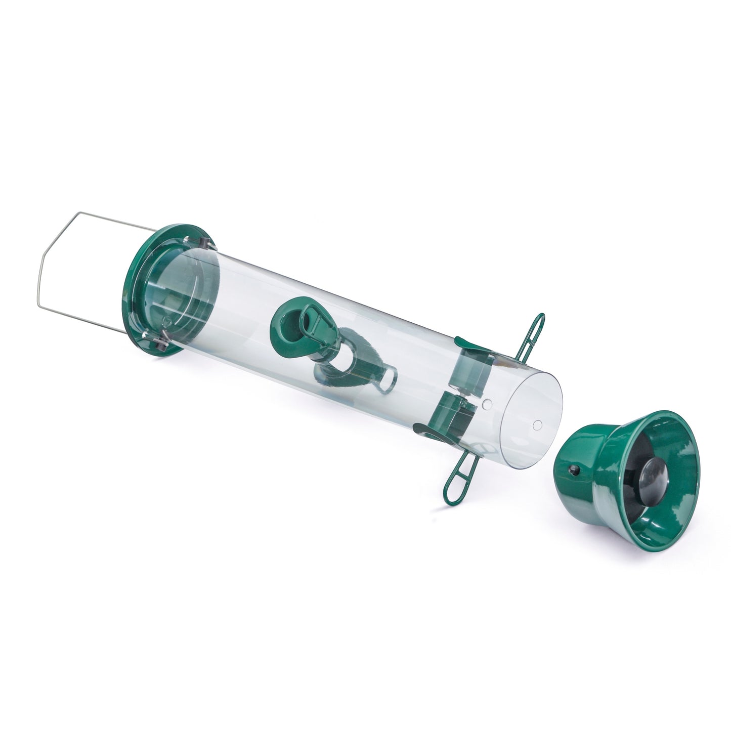 Large Economy Tube Bird Feeder with 4 Ports