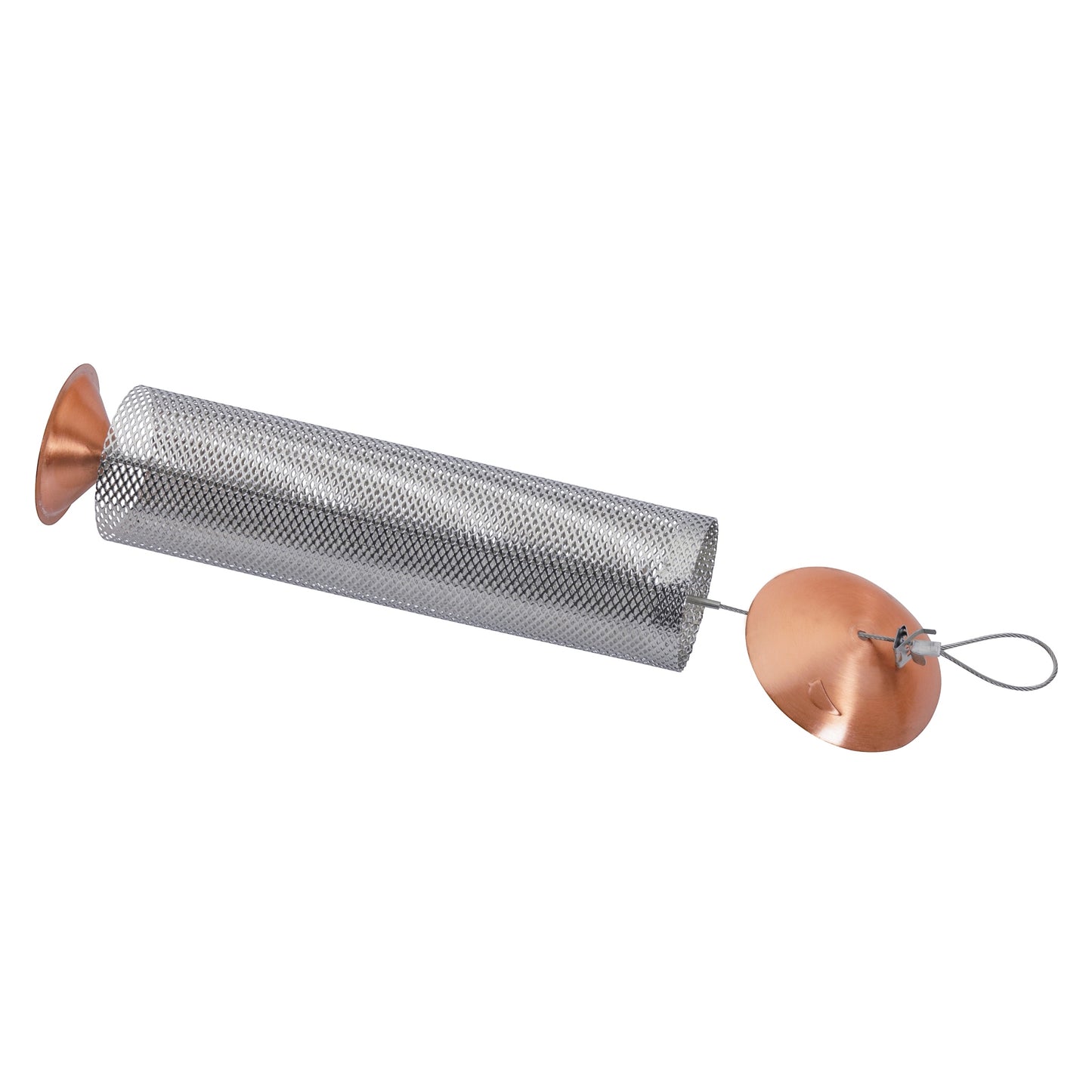 Copper Mesh Tube Feeder for Finches Small