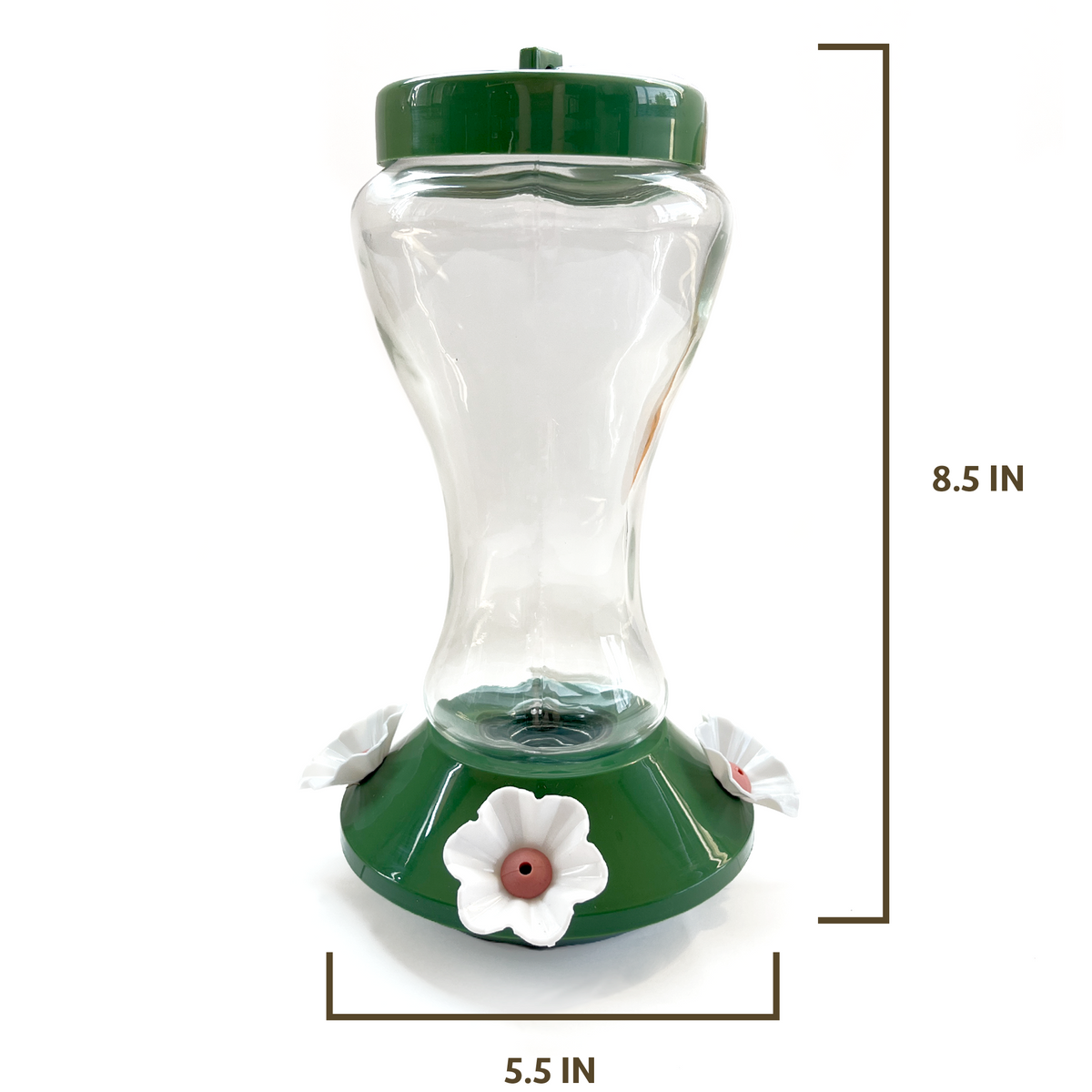 Green Base Hummingbird Feeder