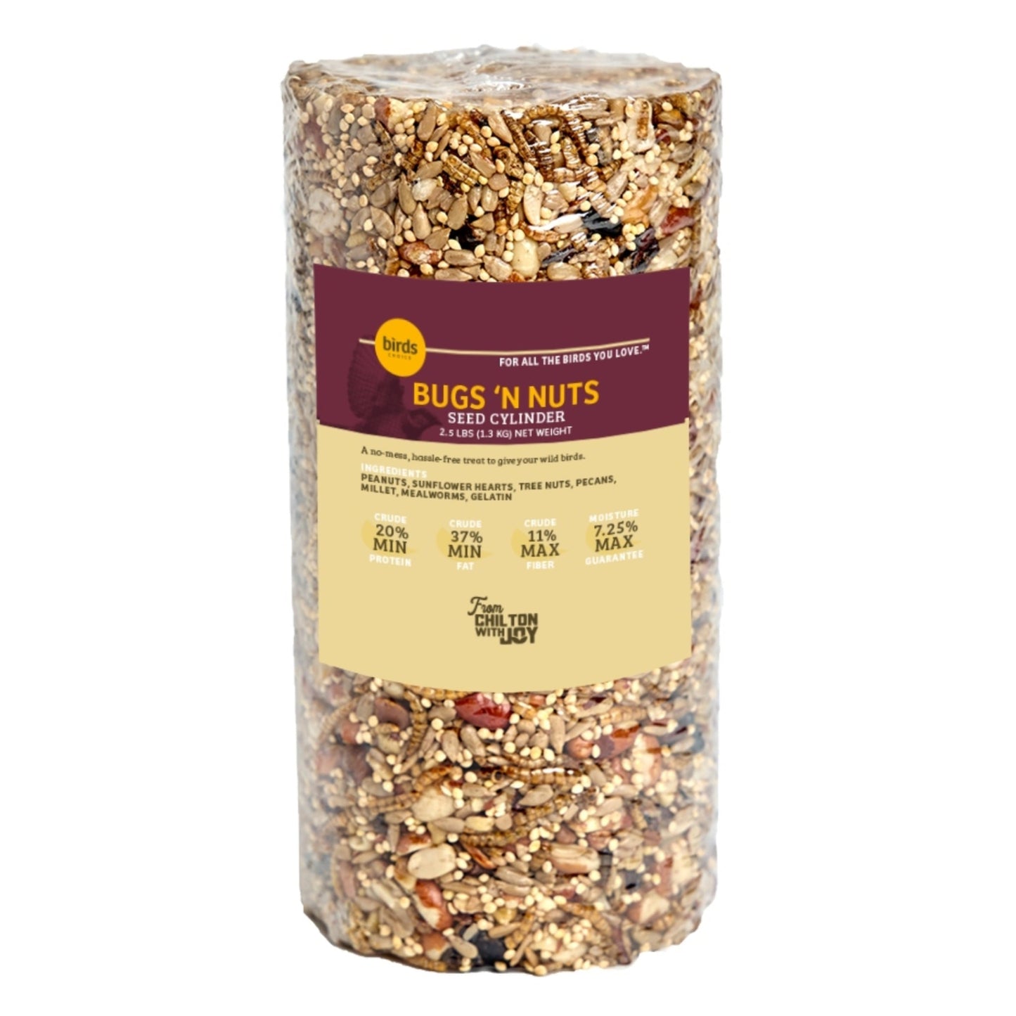 Bugs & Nuts Seed Cylinder - Small