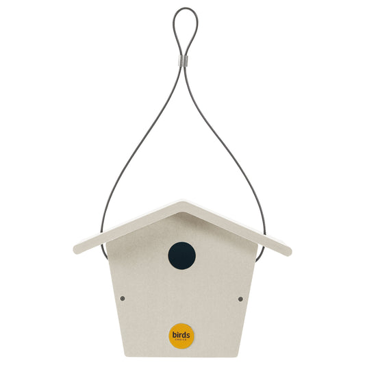 Wren House in Sea Salt Recycled Plastic