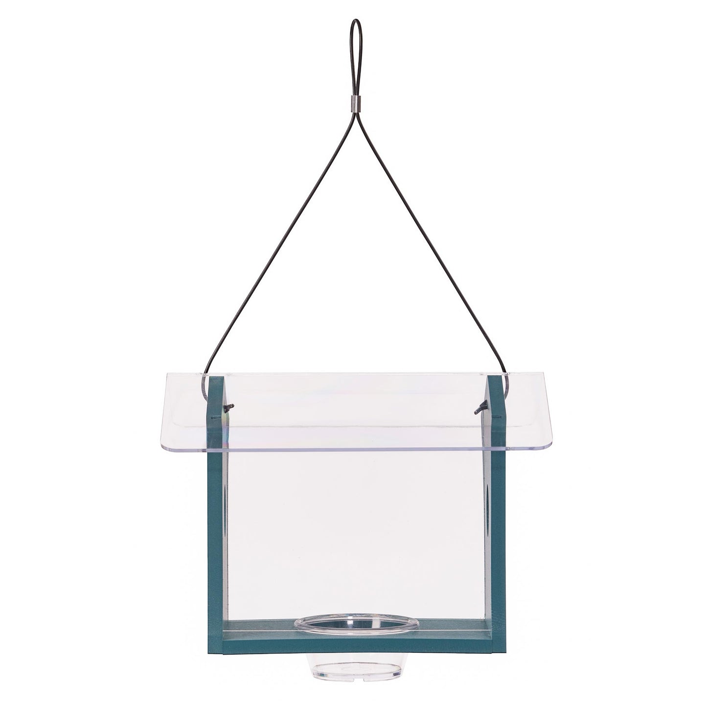 Bluebird Feeder in Blue Recycled Plastic