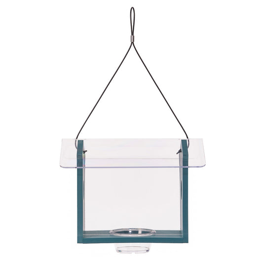 Bluebird Feeder in Blue Recycled Plastic