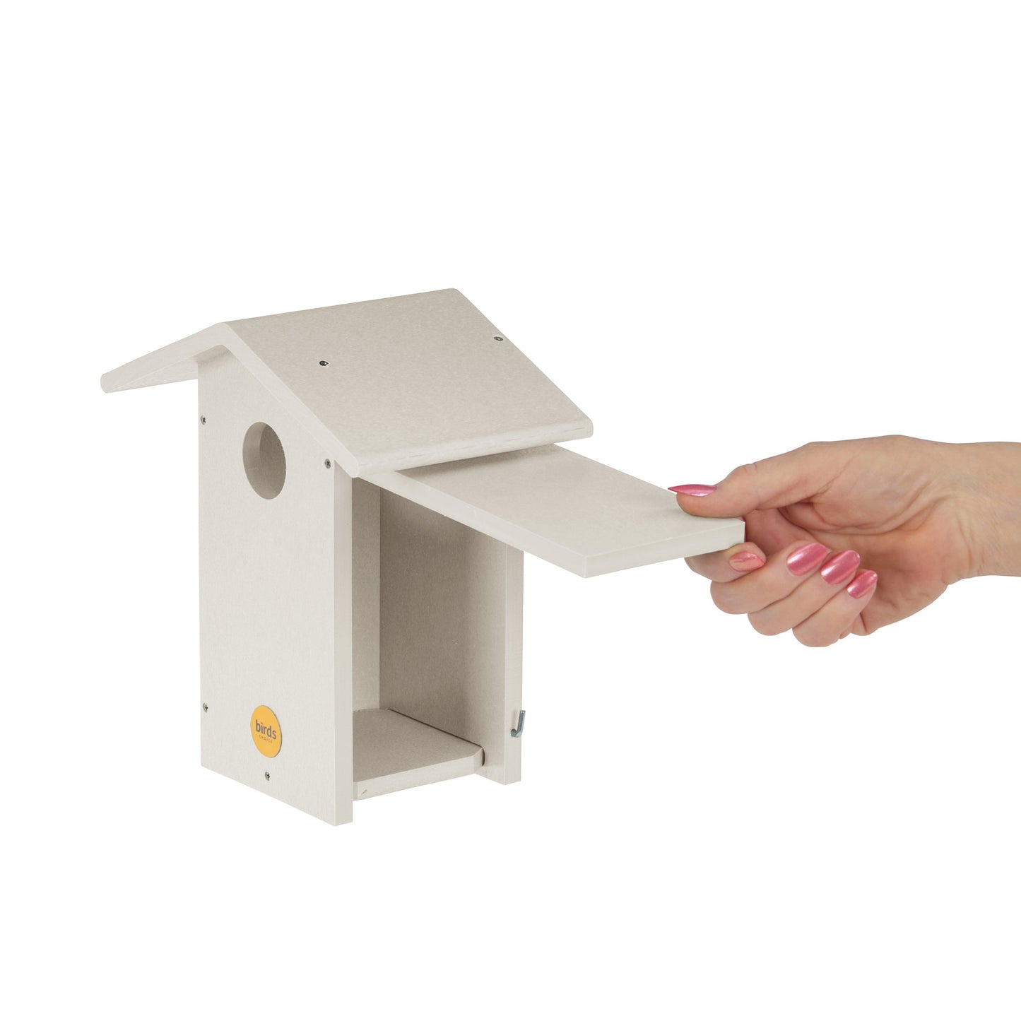 Bluebird House in Sea Salt Recycled Plastic