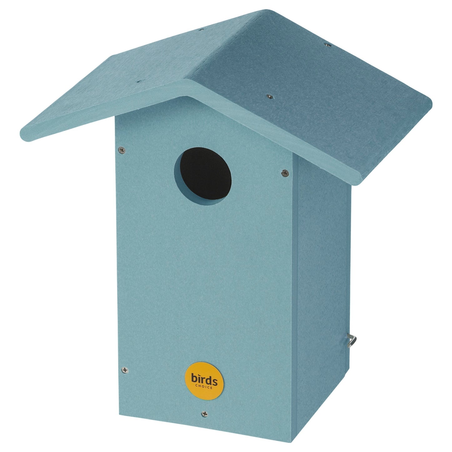 Bluebird House in Blue Recycled Plastic