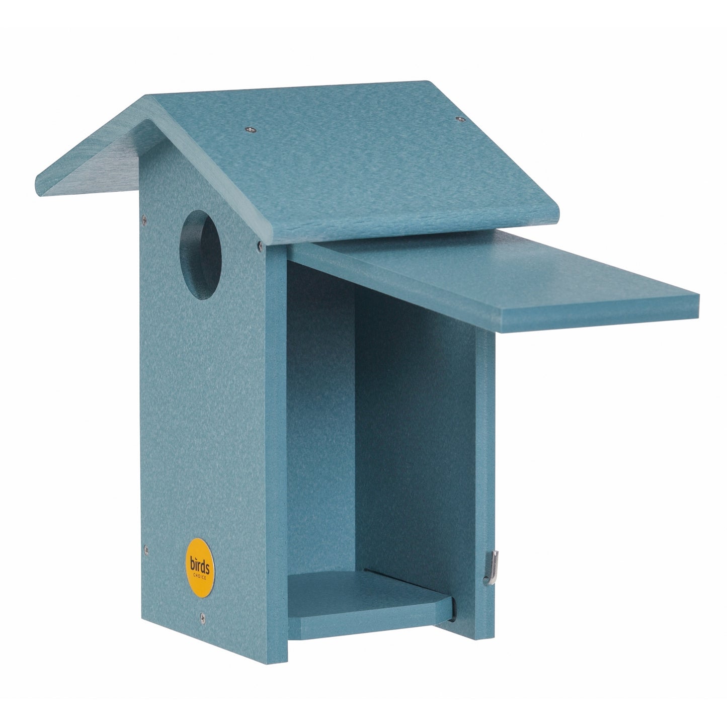 Bluebird House in Blue Recycled Plastic