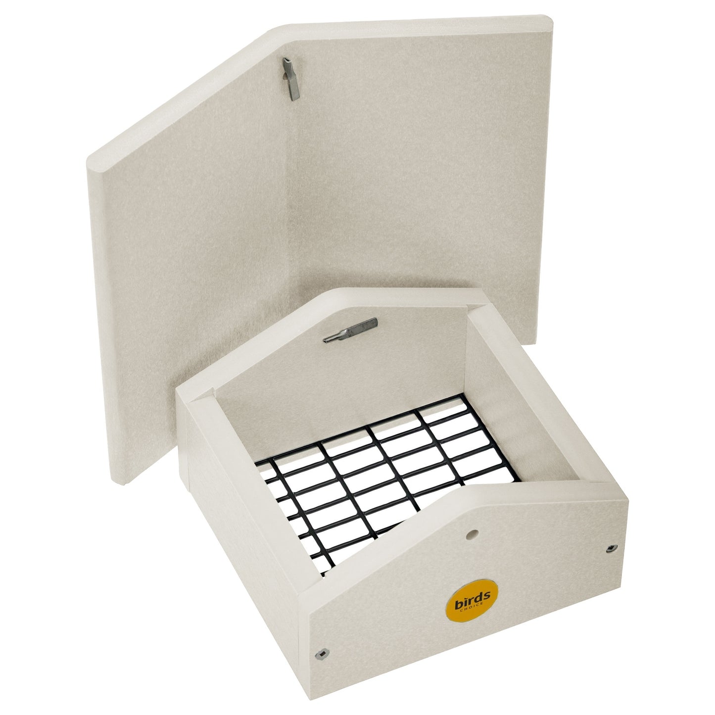 Suet Feeder Upside Down in Sea Salt Recycled Plastic