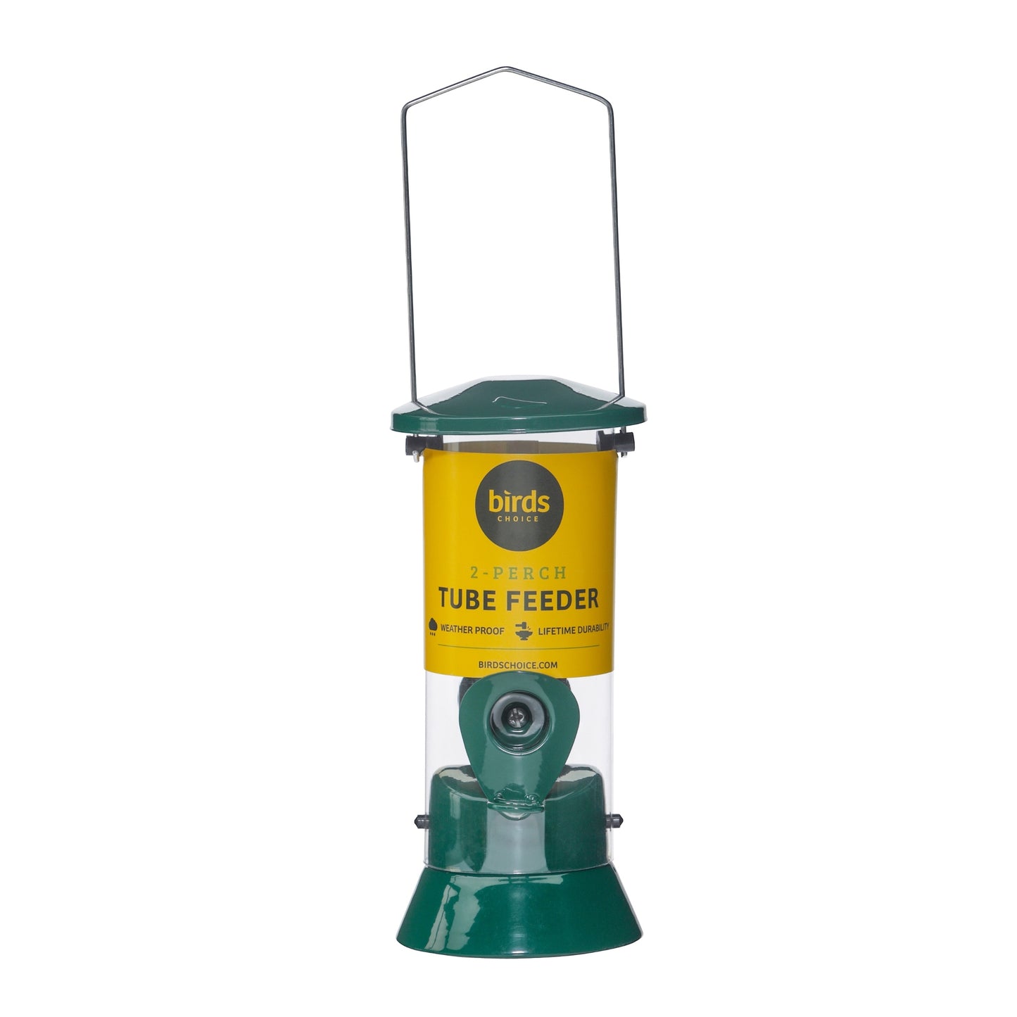 Small Economy Tube Bird Feeder with 2 Ports