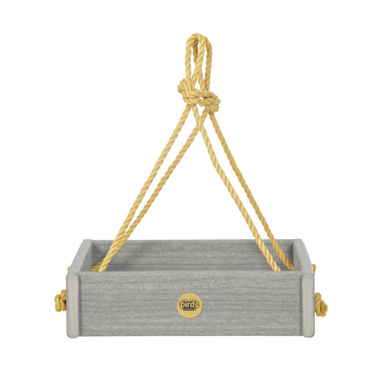 Small Hanging Tray Bird Feeder – Driftwood