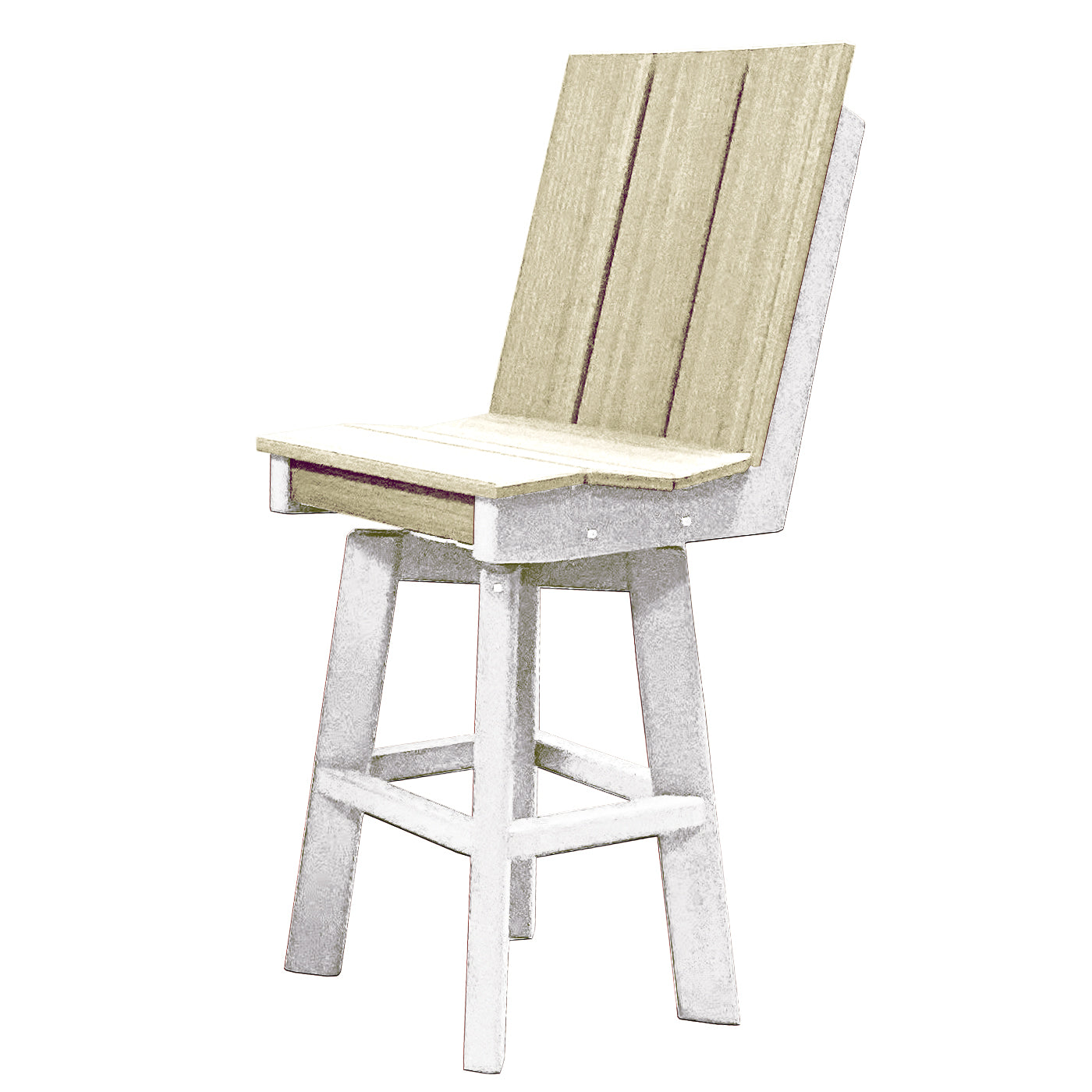 Stanton Swivel Bar Height Armless Chair