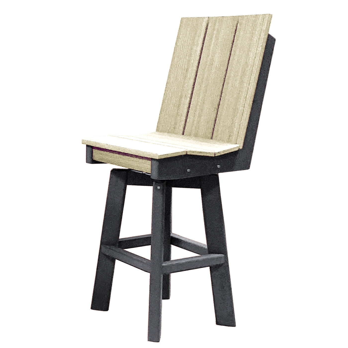 Stanton Swivel Bar Height Armless Chair