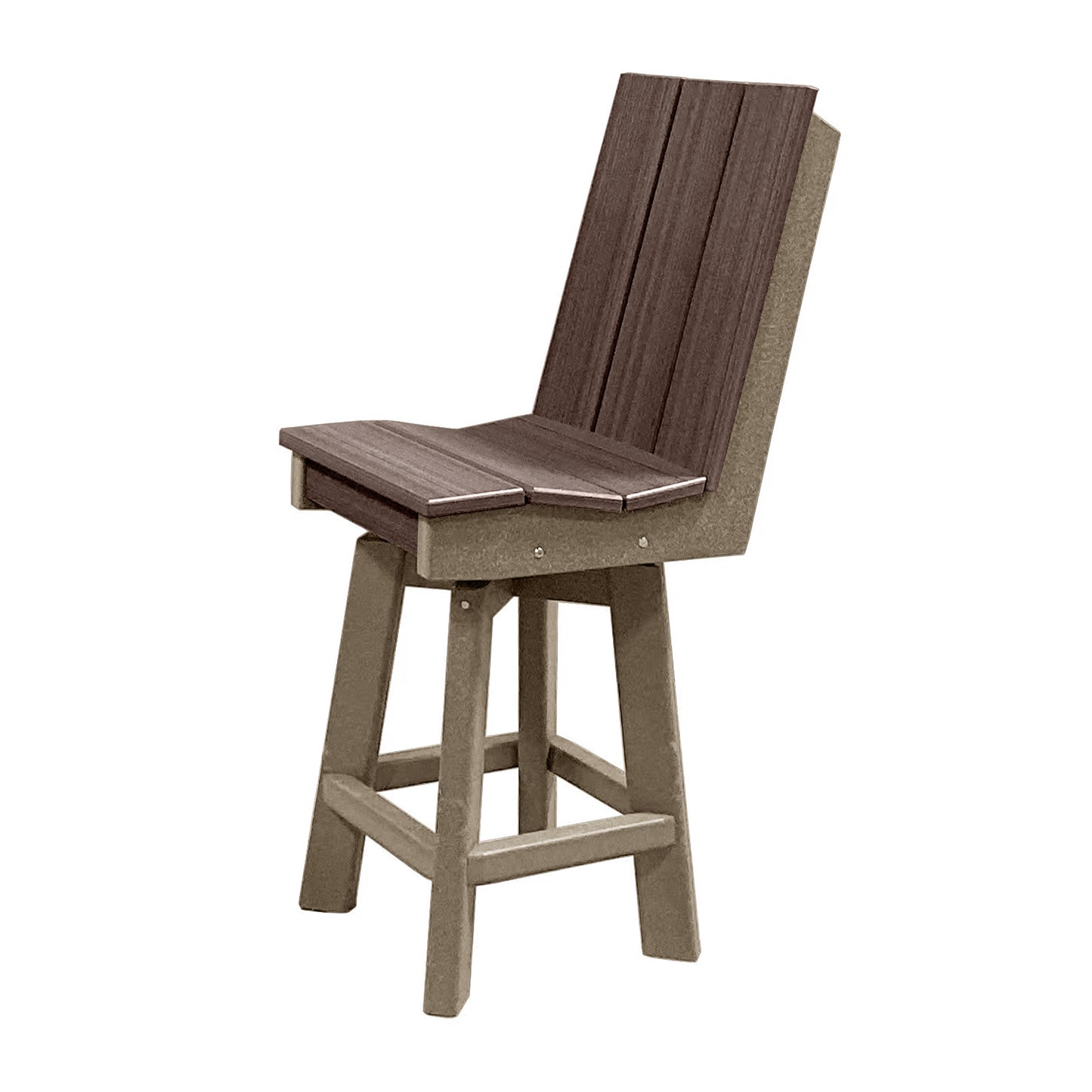Stanton Swivel Counter Height Armless Chair