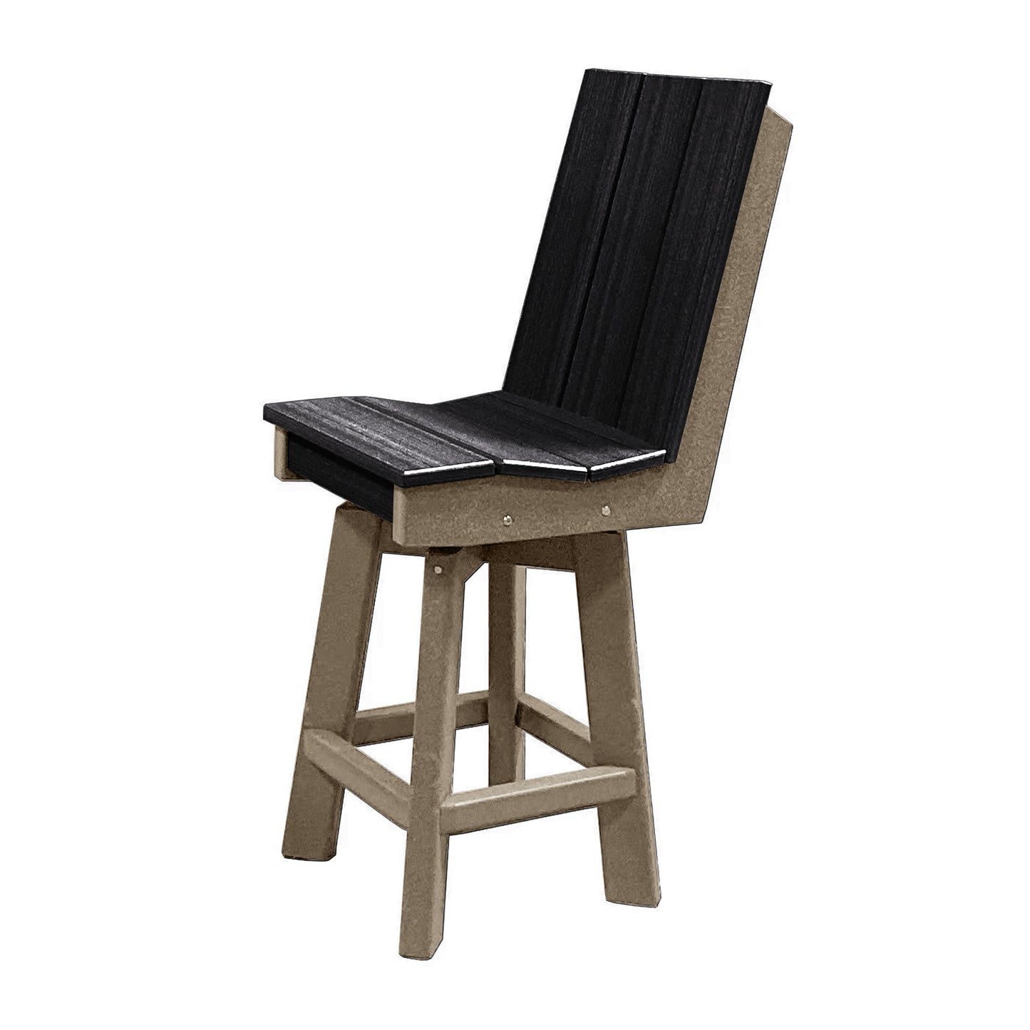 Stanton Swivel Counter Height Armless Chair
