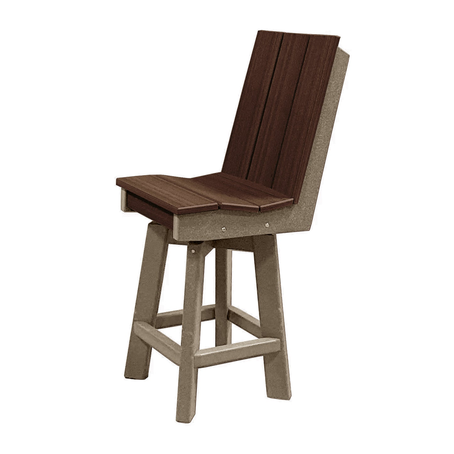 Stanton Swivel Counter Height Armless Chair