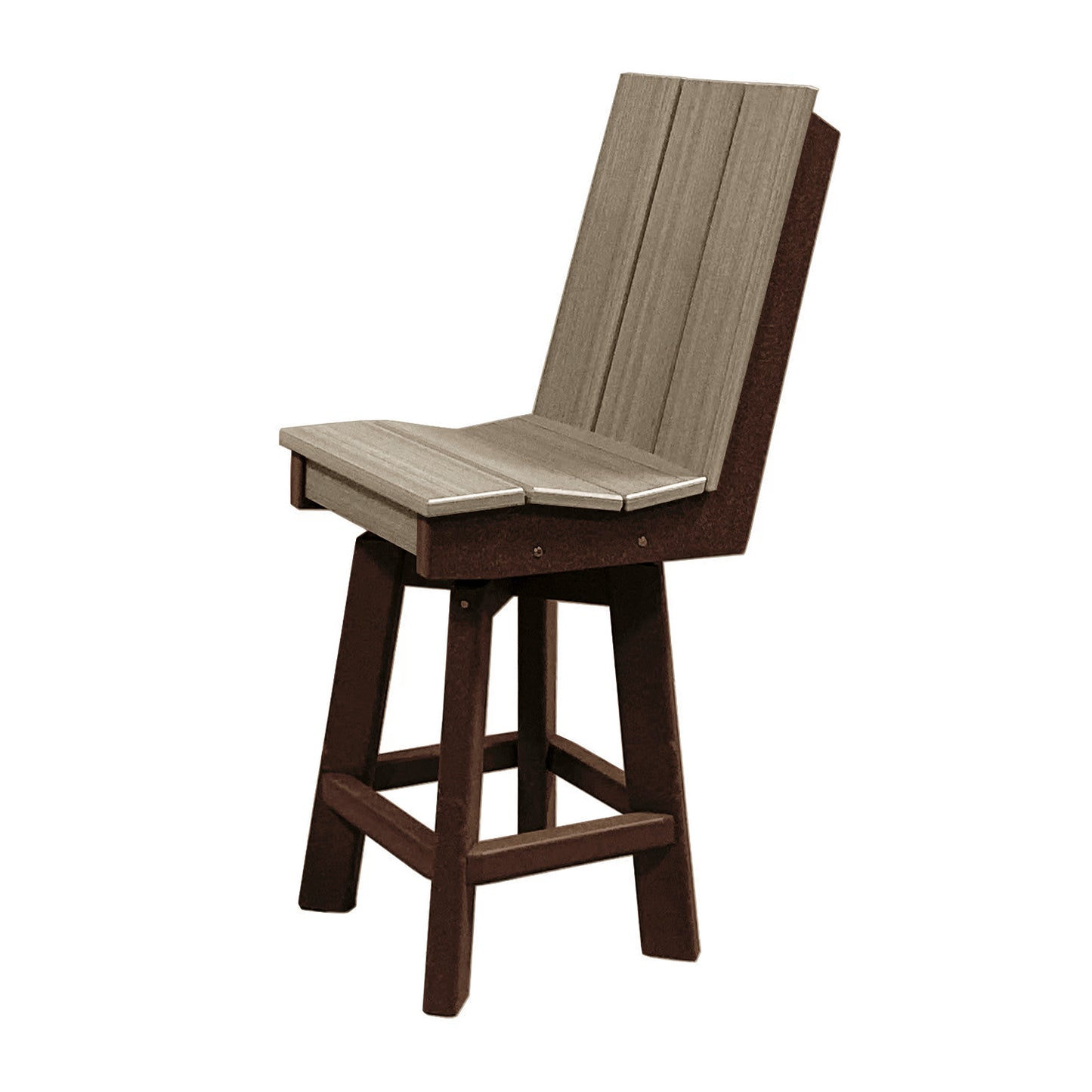 Stanton Swivel Counter Height Armless Chair