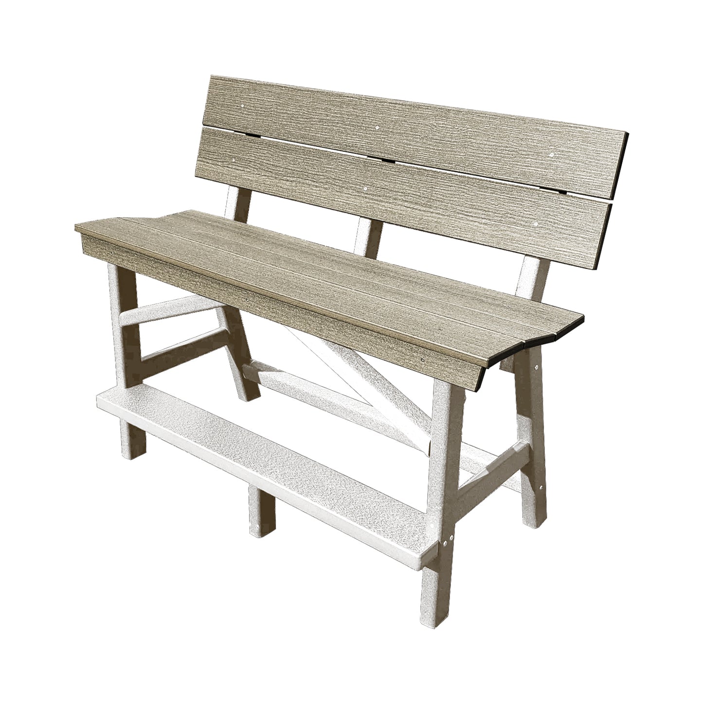 Stanton Standard Bar Height Bench with Back