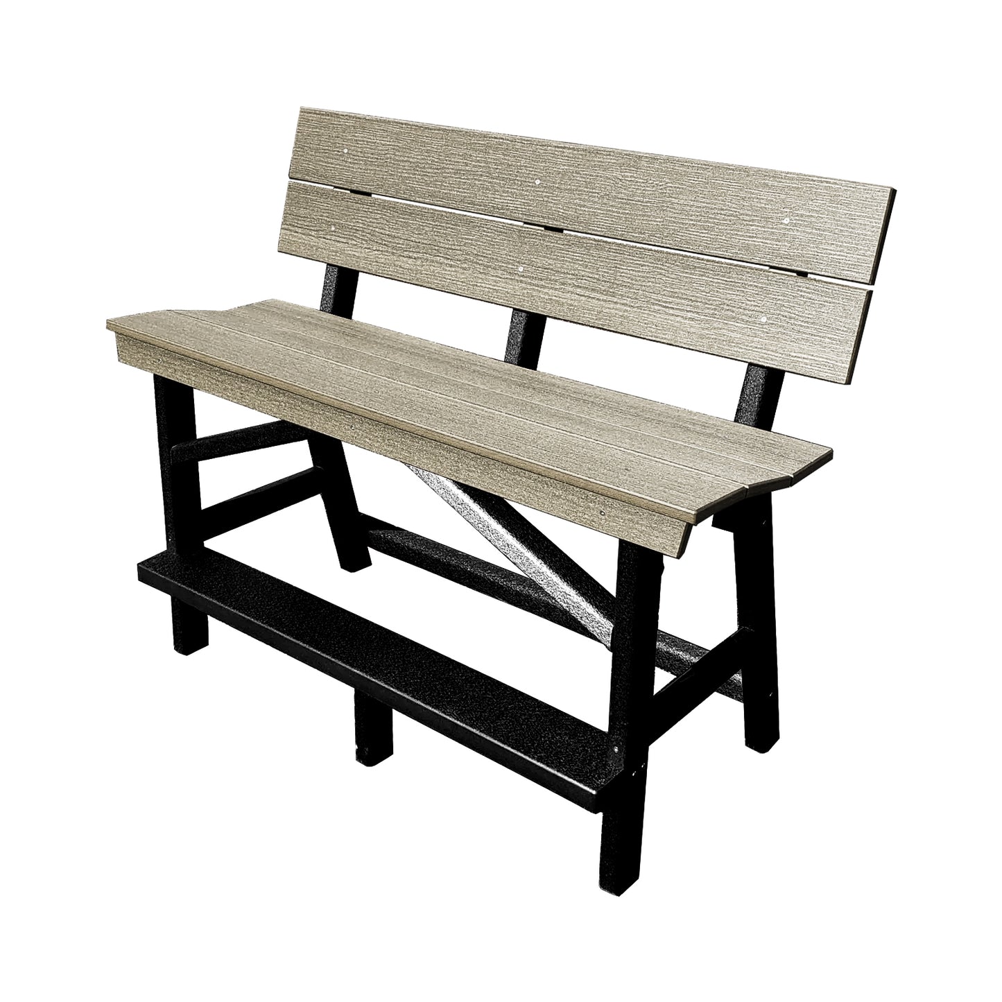 Stanton Standard Bar Height Bench with Back