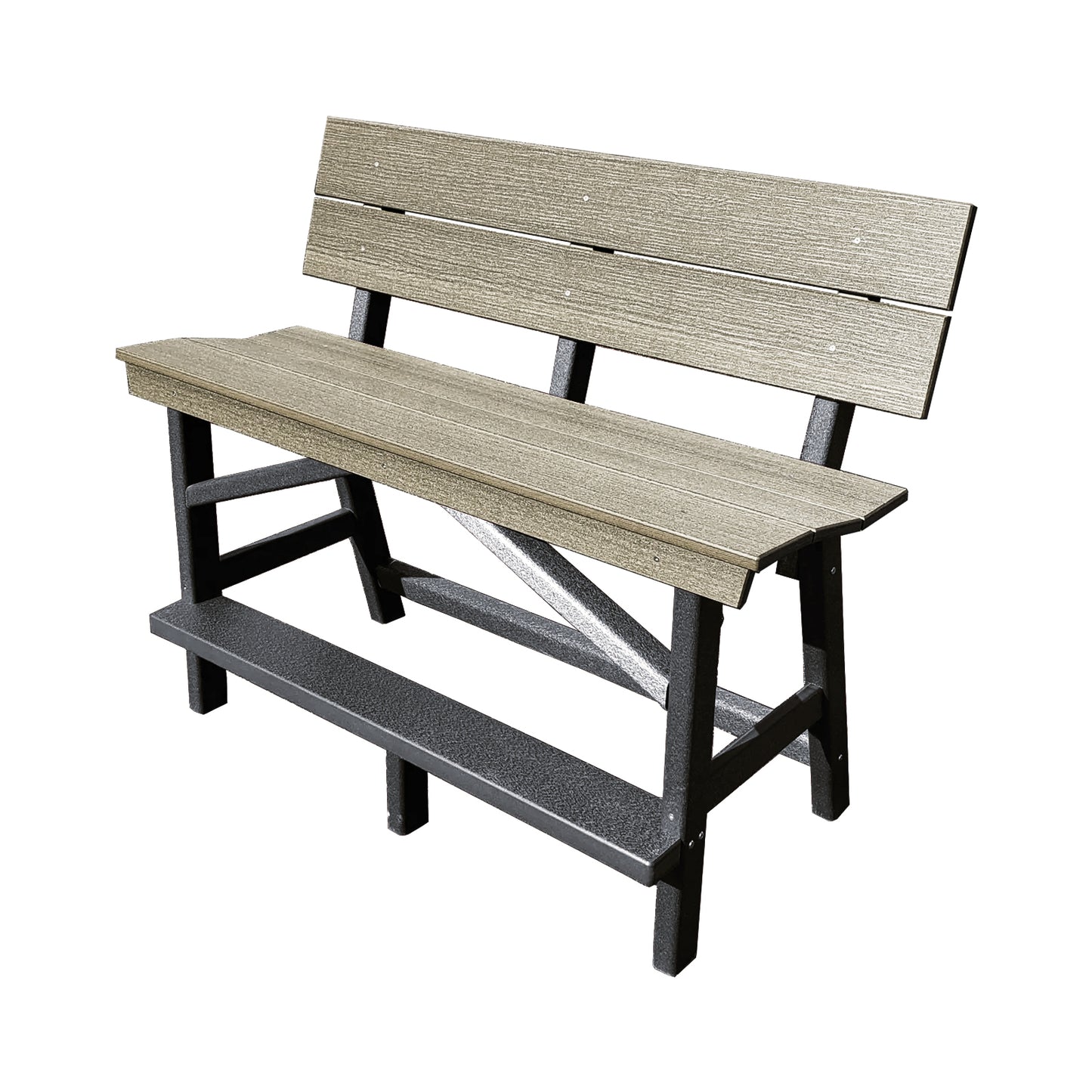 Stanton Standard Bar Height Bench with Back
