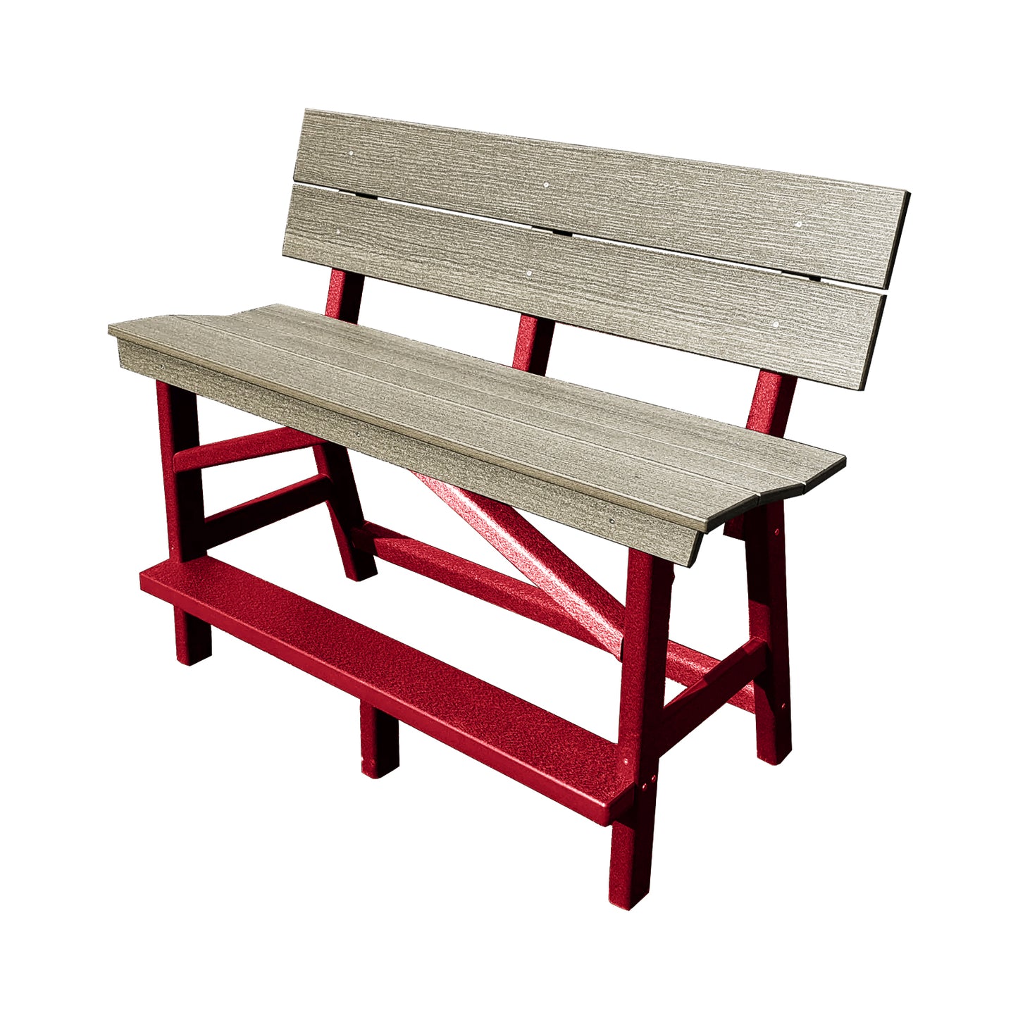 Stanton Standard Bar Height Bench with Back