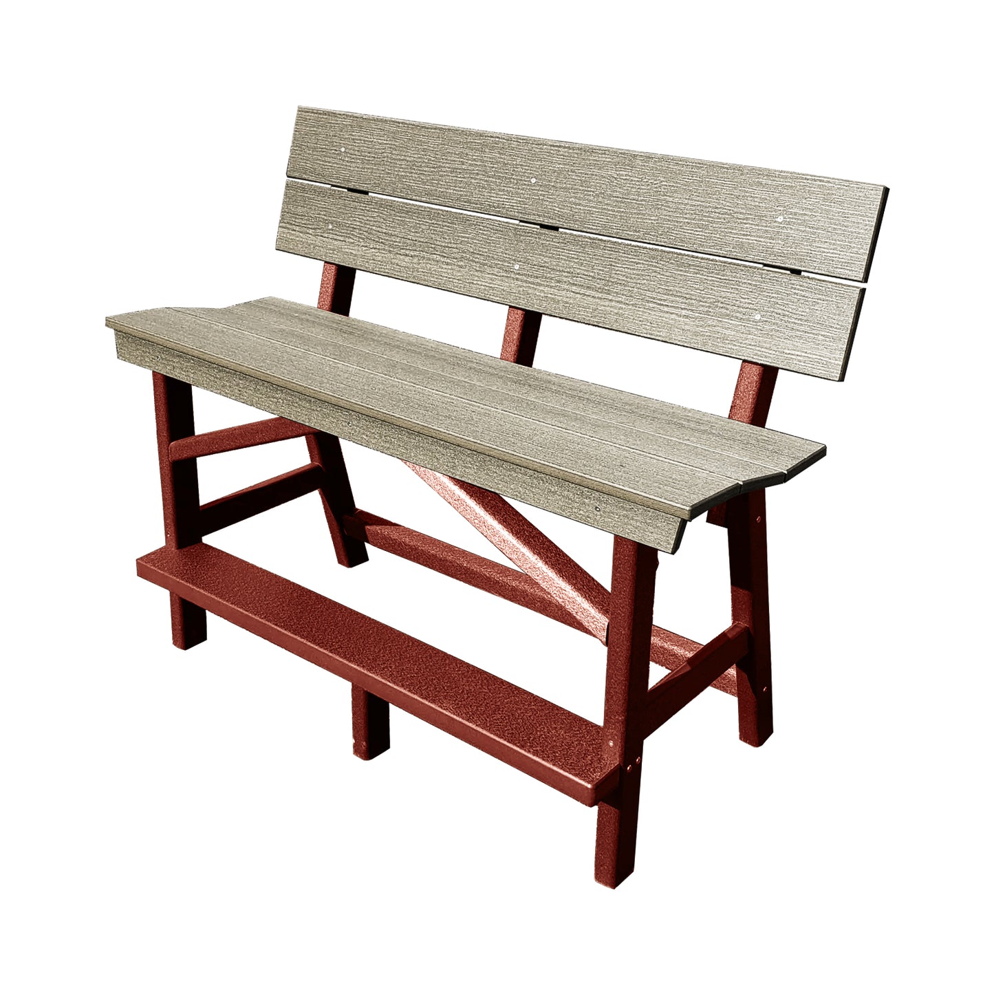 Stanton Standard Bar Height Bench with Back