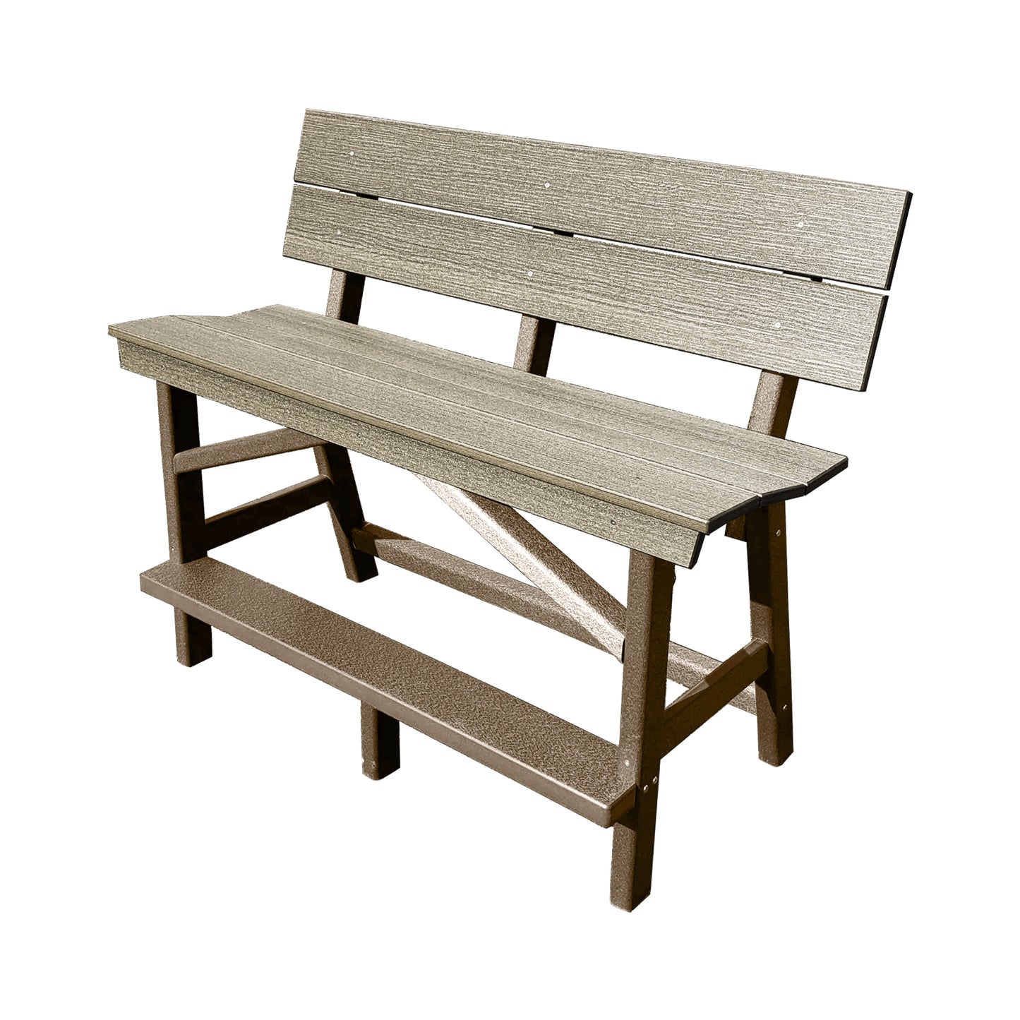 Stanton Standard Bar Height Bench with Back