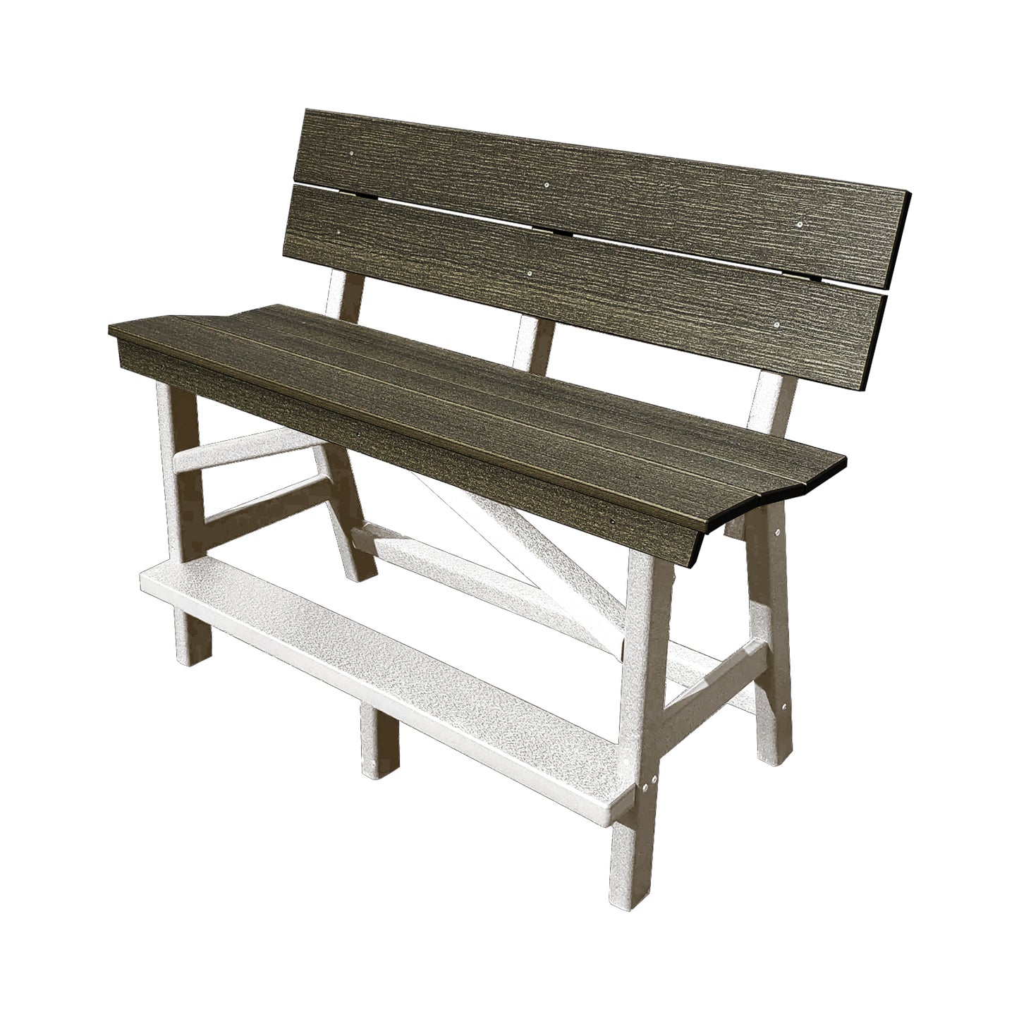 Stanton Standard Bar Height Bench with Back