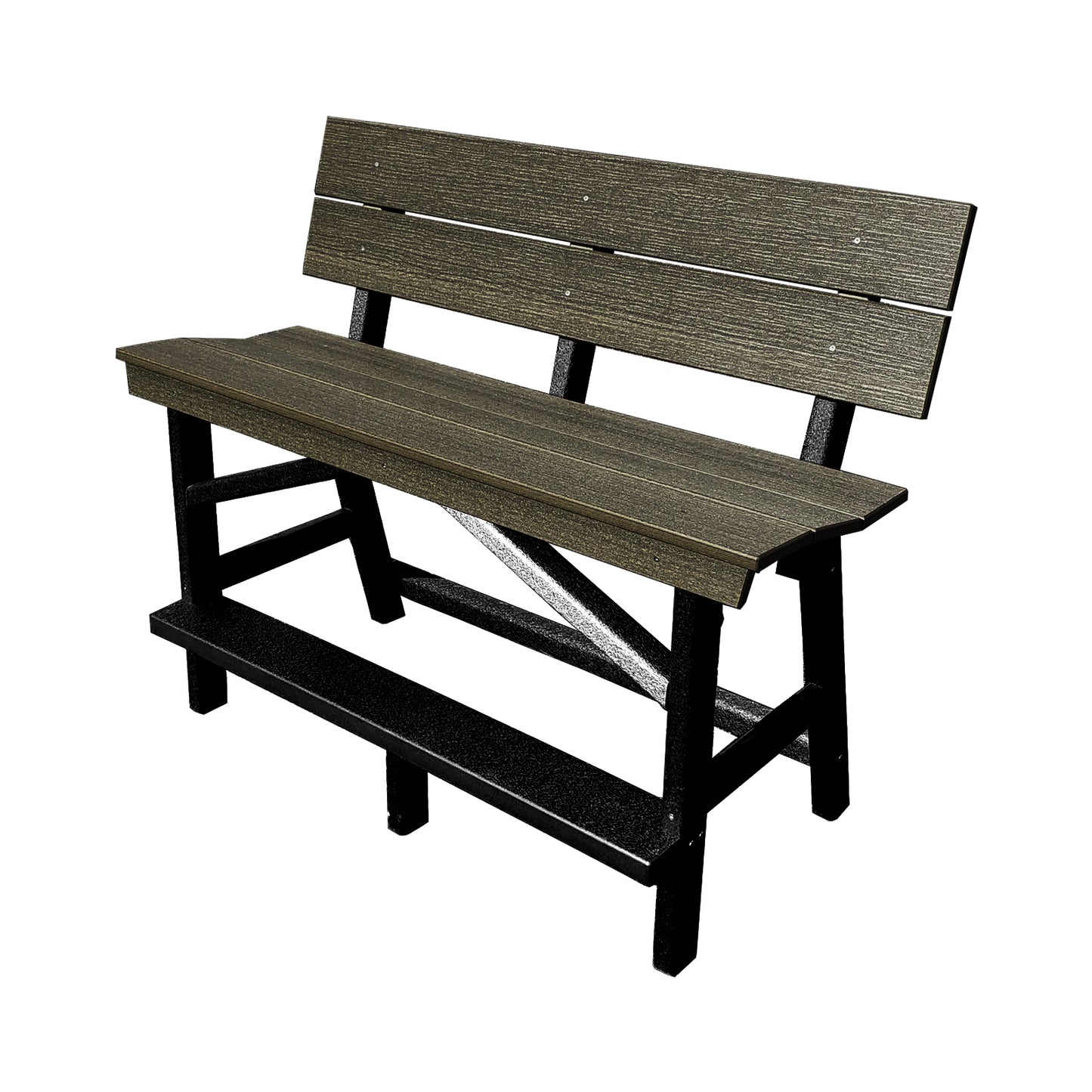 Stanton Standard Bar Height Bench with Back