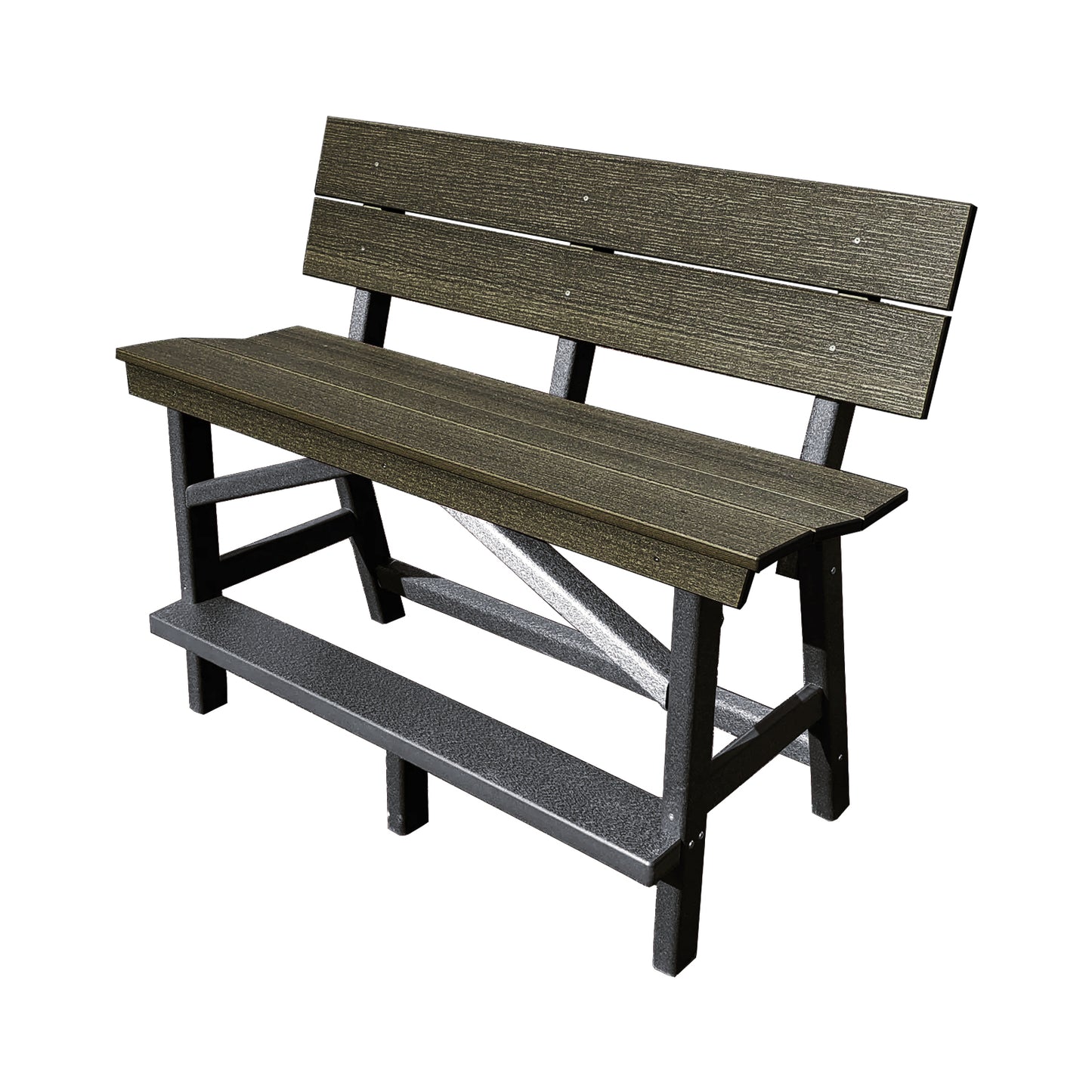 Stanton Standard Bar Height Bench with Back