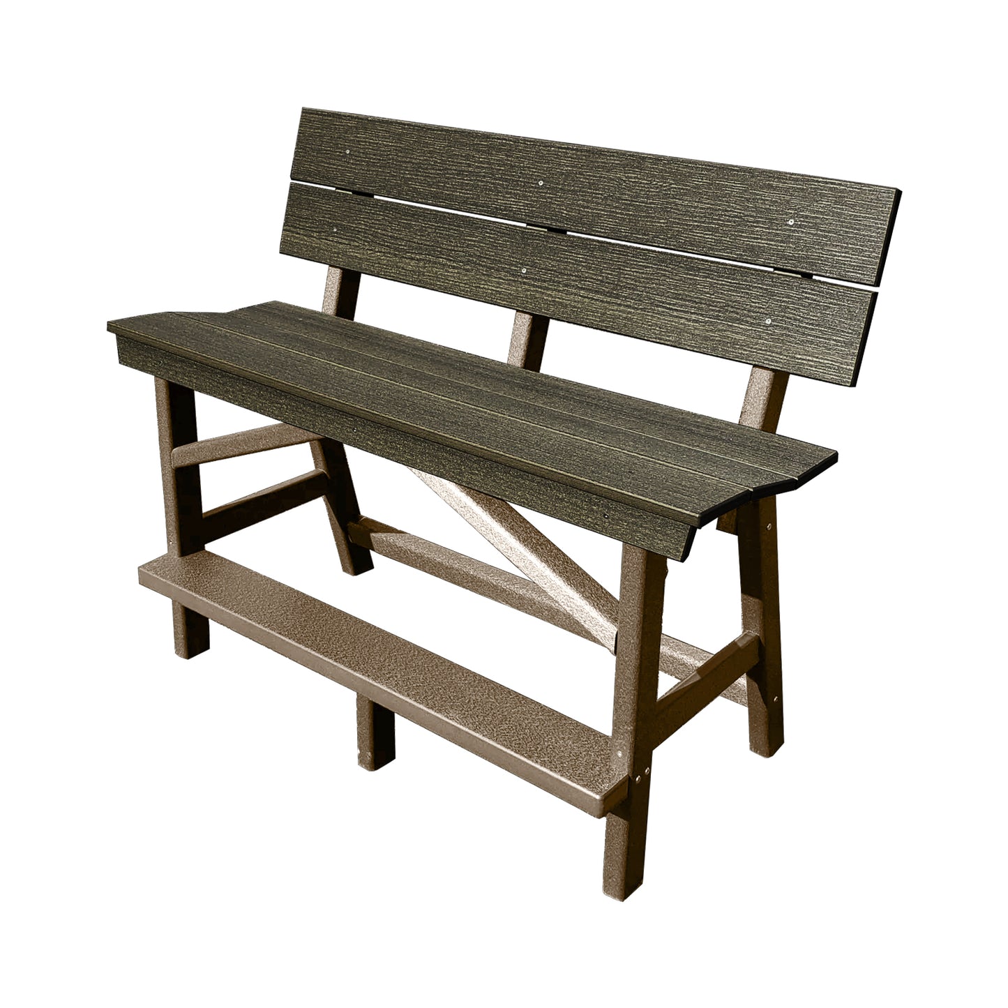 Stanton Standard Bar Height Bench with Back
