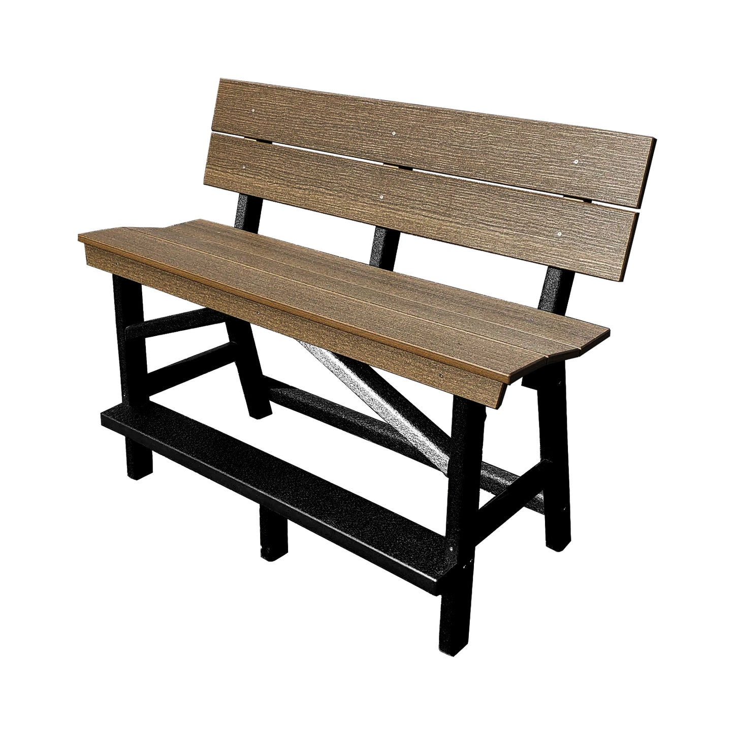 Stanton Standard Bar Height Bench with Back