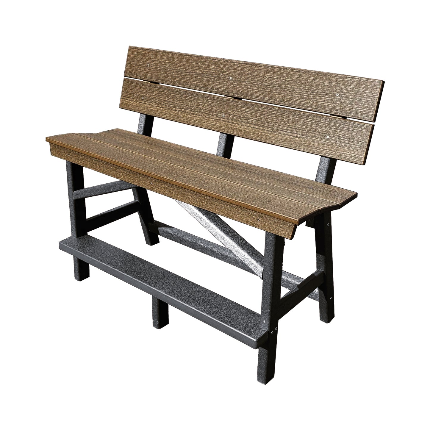 Stanton Standard Bar Height Bench with Back