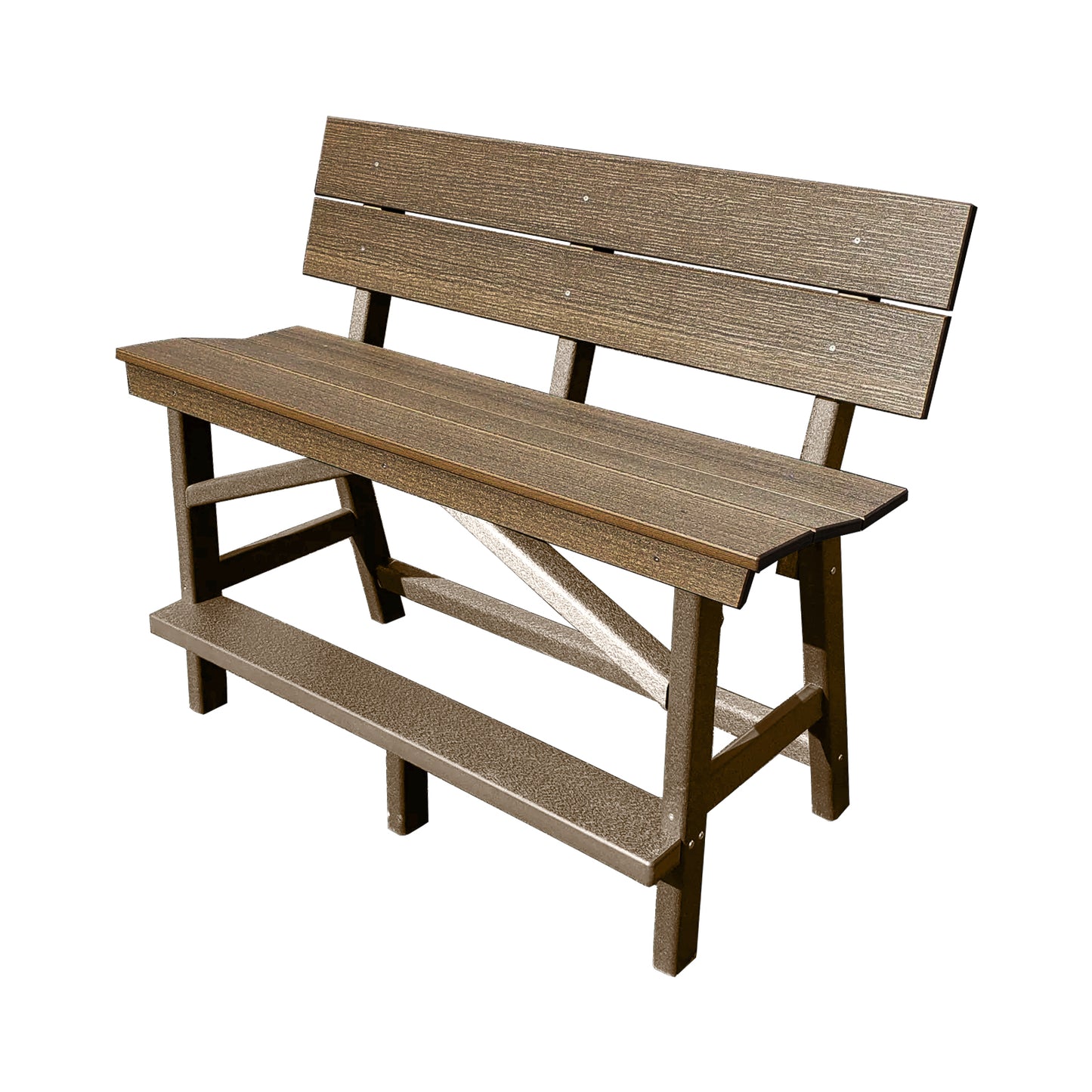 Stanton Standard Bar Height Bench with Back