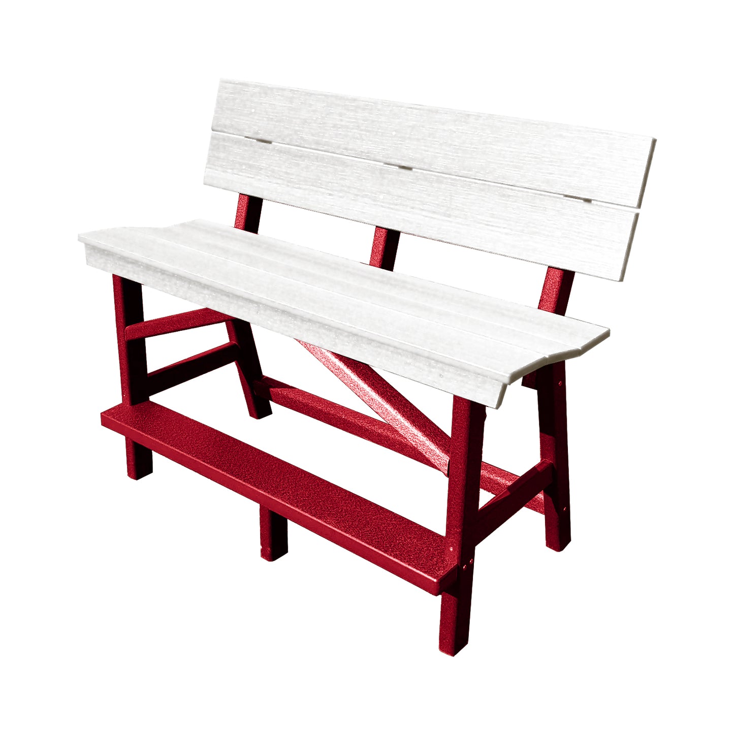 Stanton Standard Bar Height Bench with Back