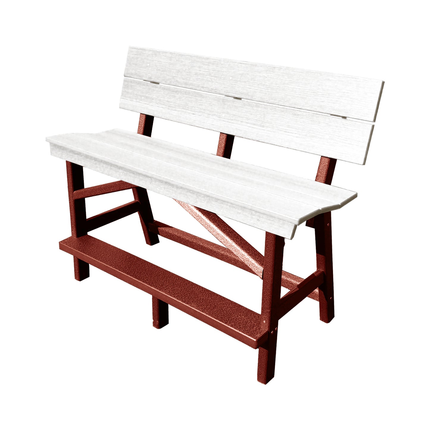 Stanton Standard Bar Height Bench with Back