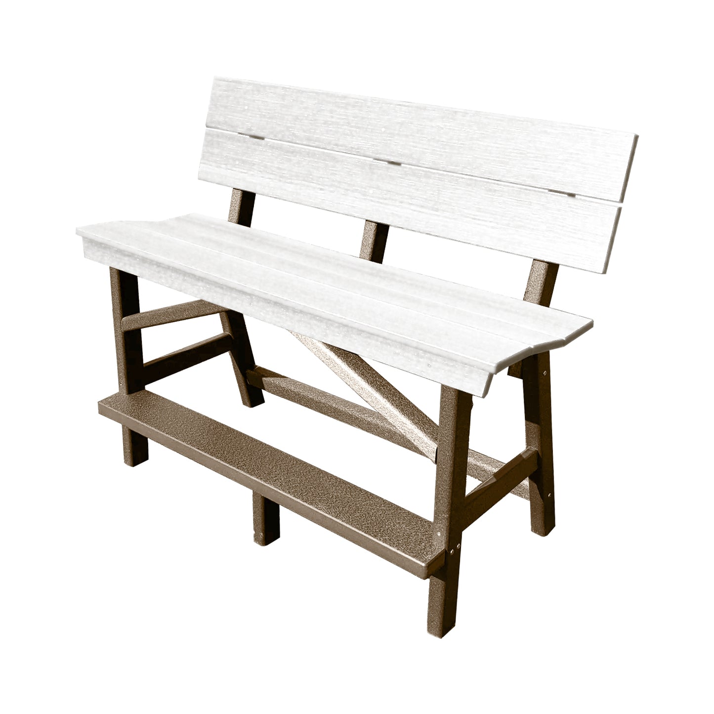 Stanton Standard Bar Height Bench with Back