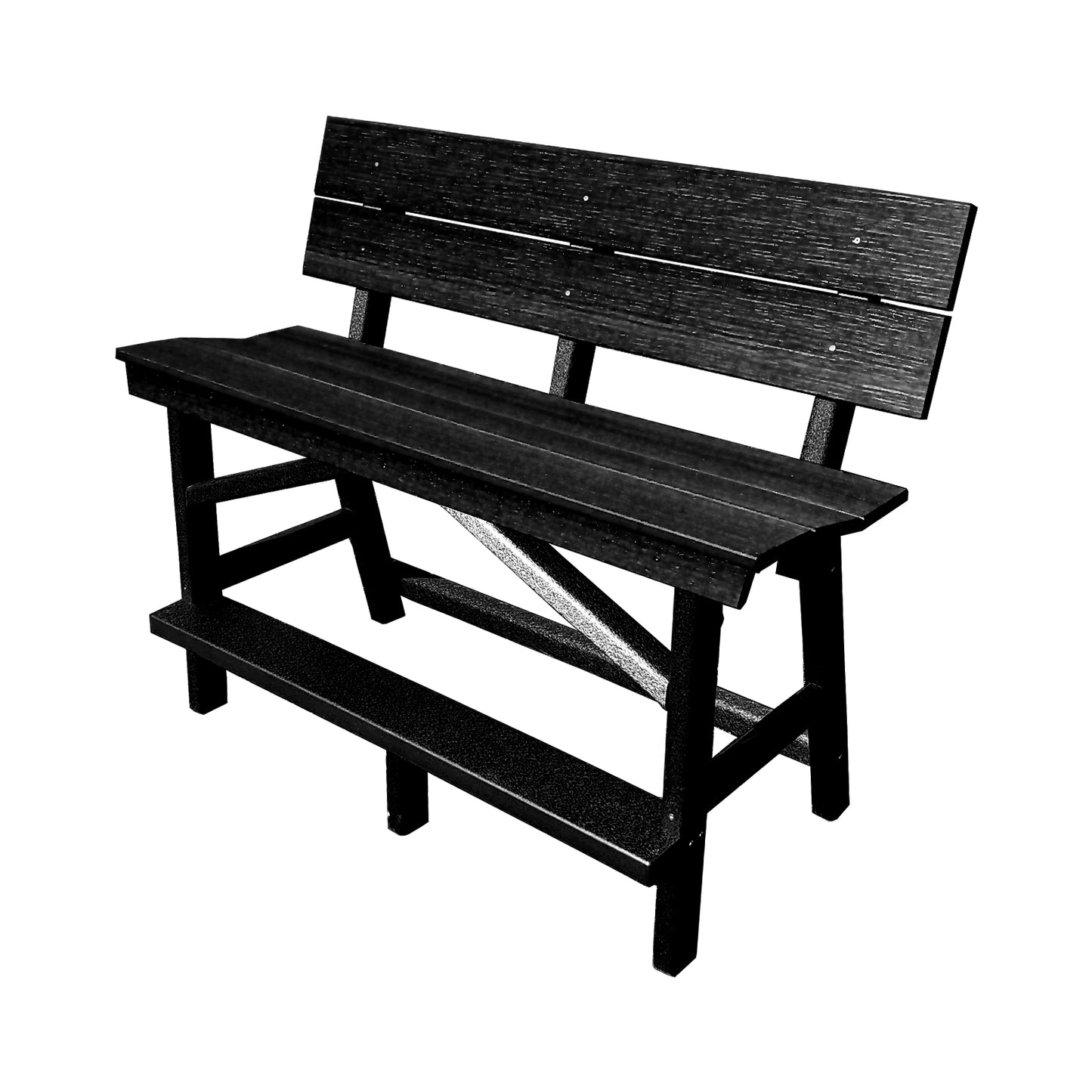 Stanton Standard Bar Height Bench with Back