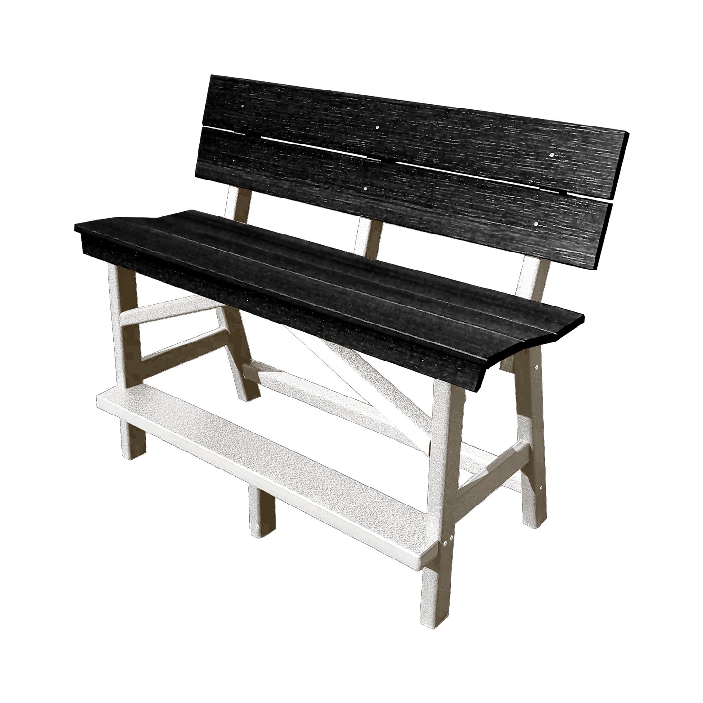 Stanton Standard Bar Height Bench with Back