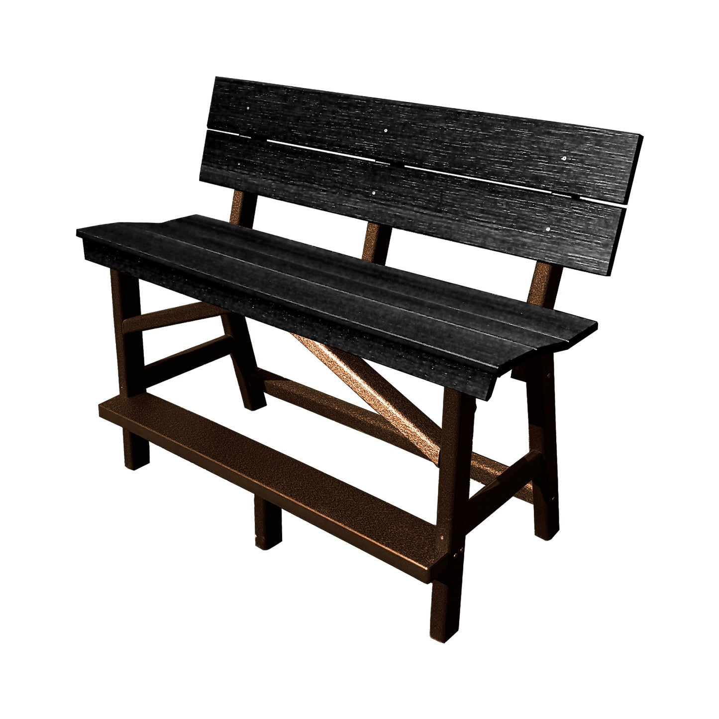 Stanton Standard Bar Height Bench with Back