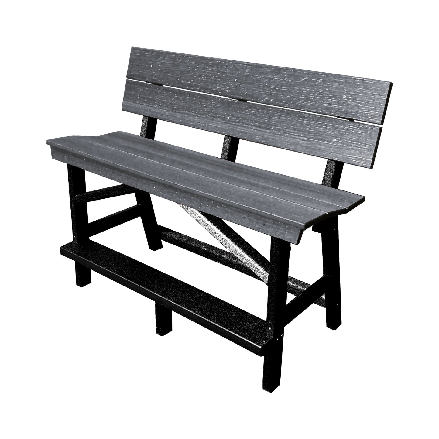 Stanton Standard Bar Height Bench with Back