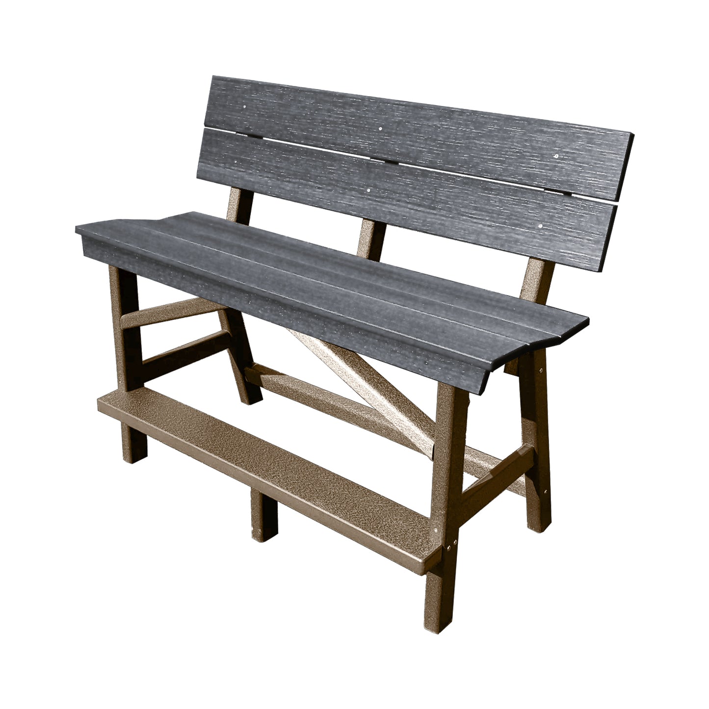 Stanton Standard Bar Height Bench with Back