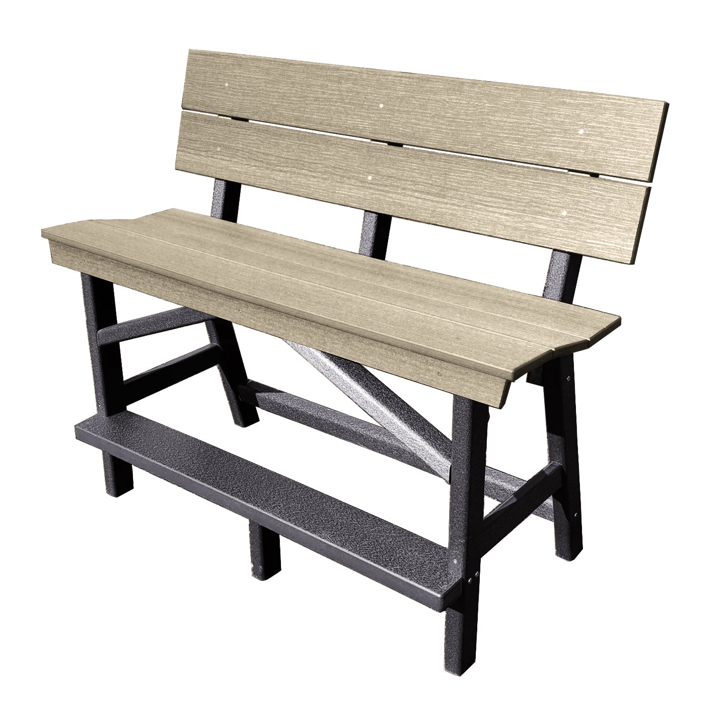 Stanton Standard Counter Height Bench with Back