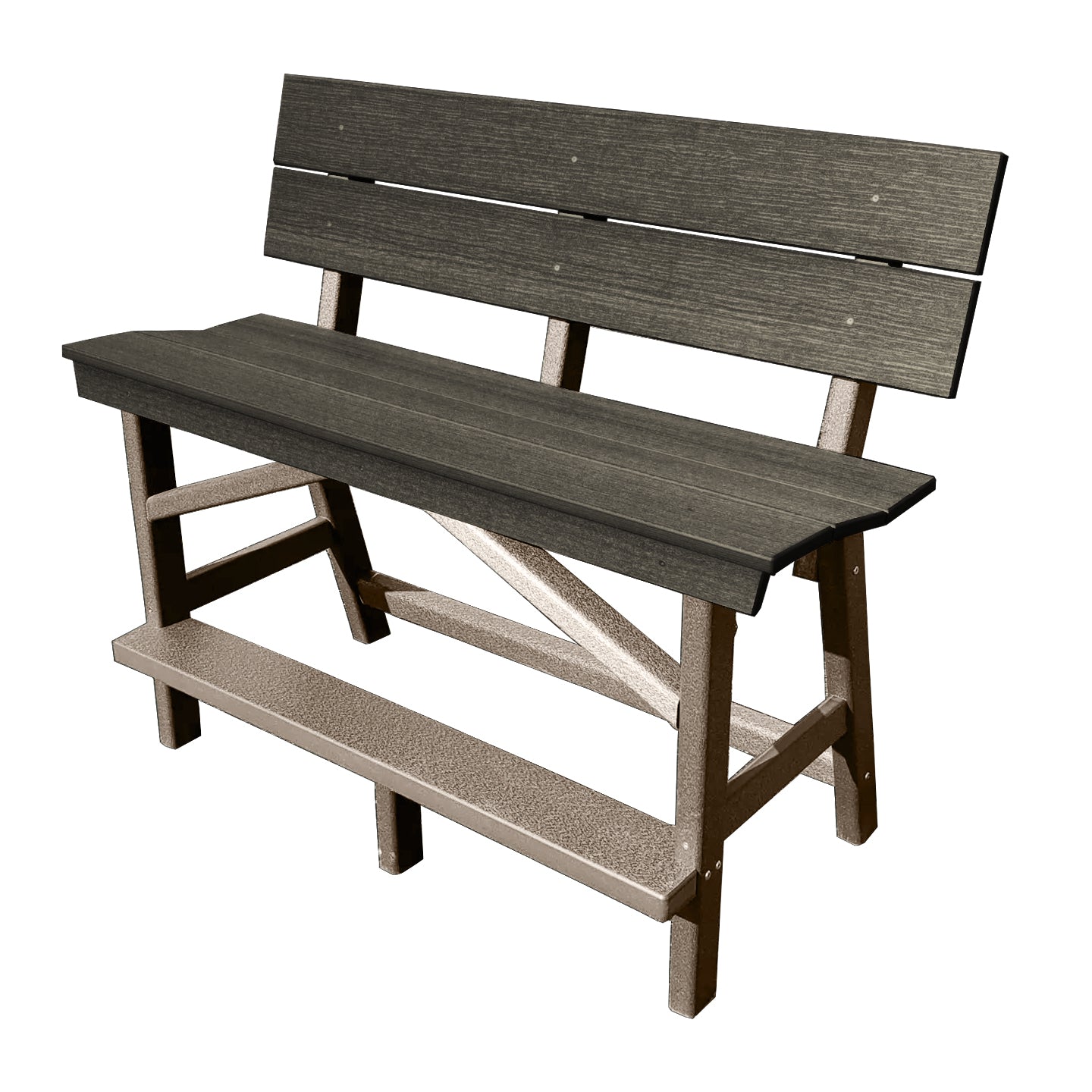 Stanton Standard Counter Height Bench with Back