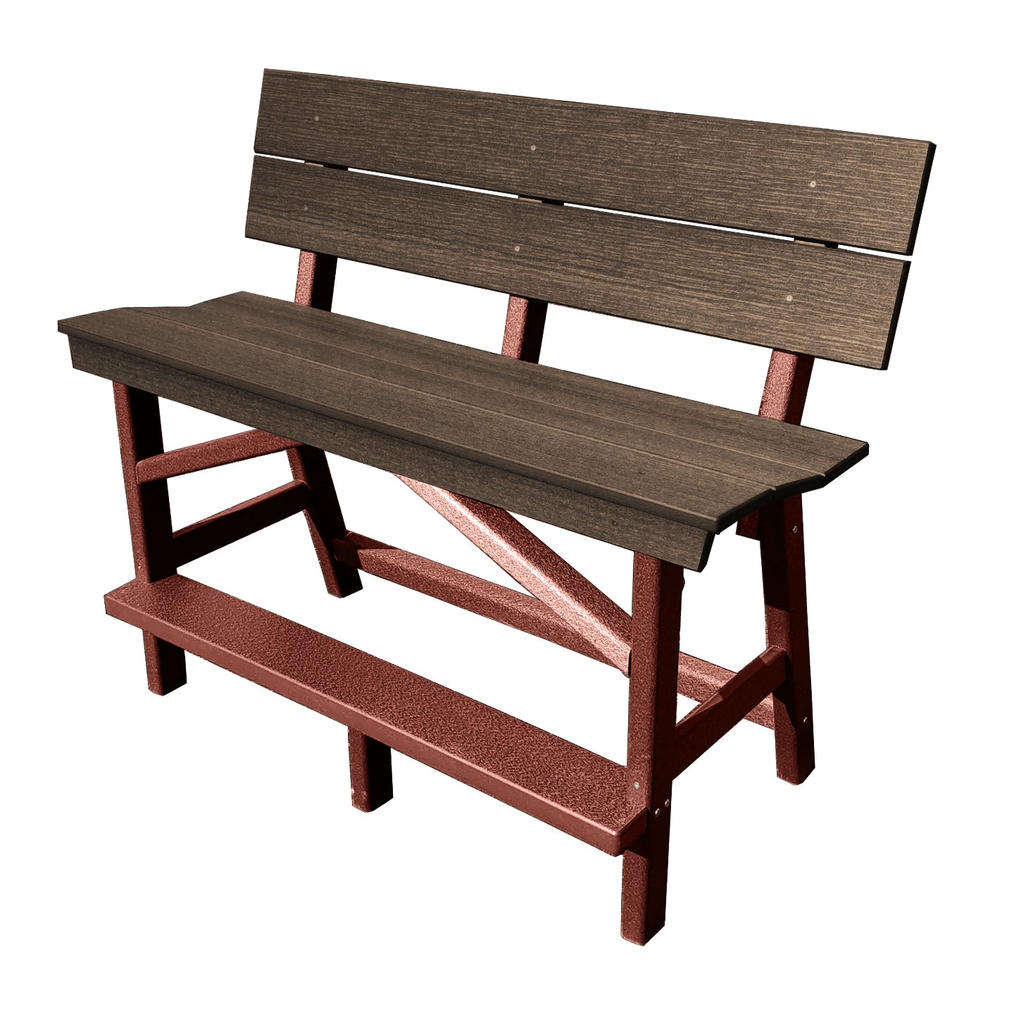 Stanton Standard Counter Height Bench with Back