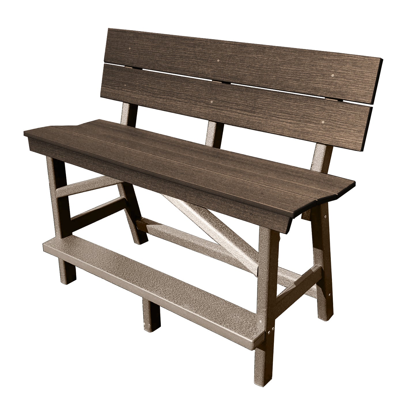 Stanton Standard Counter Height Bench with Back