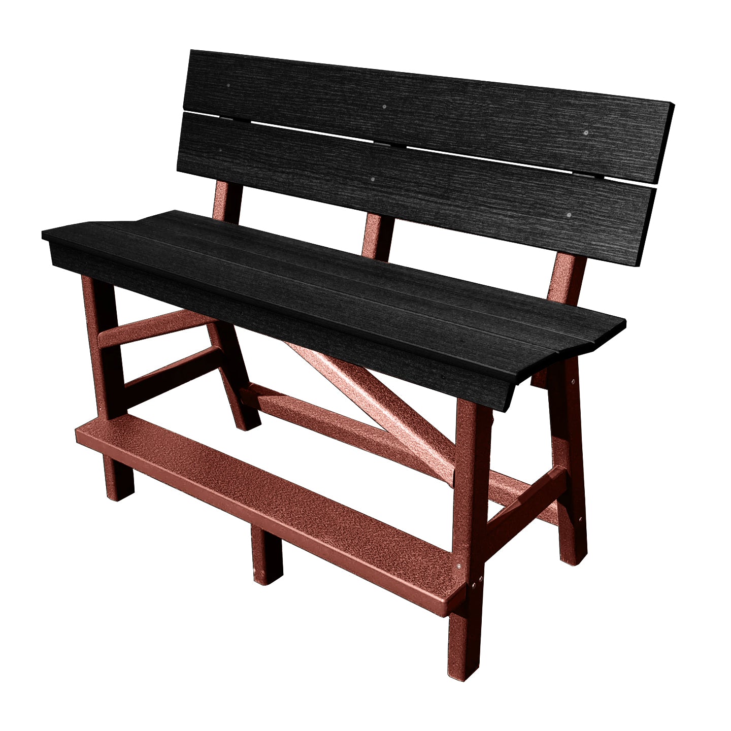 Stanton Standard Counter Height Bench with Back