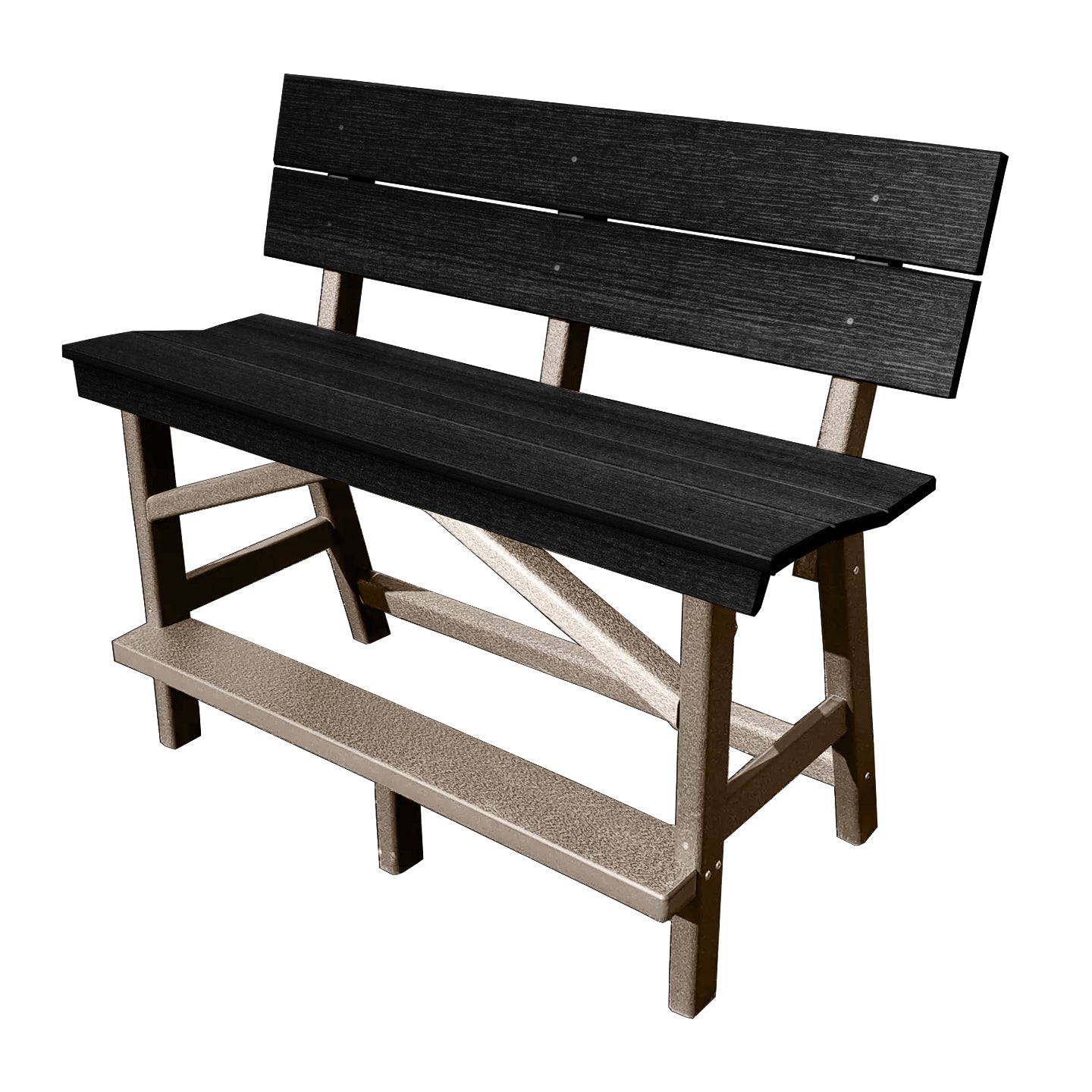 Stanton Standard Counter Height Bench with Back