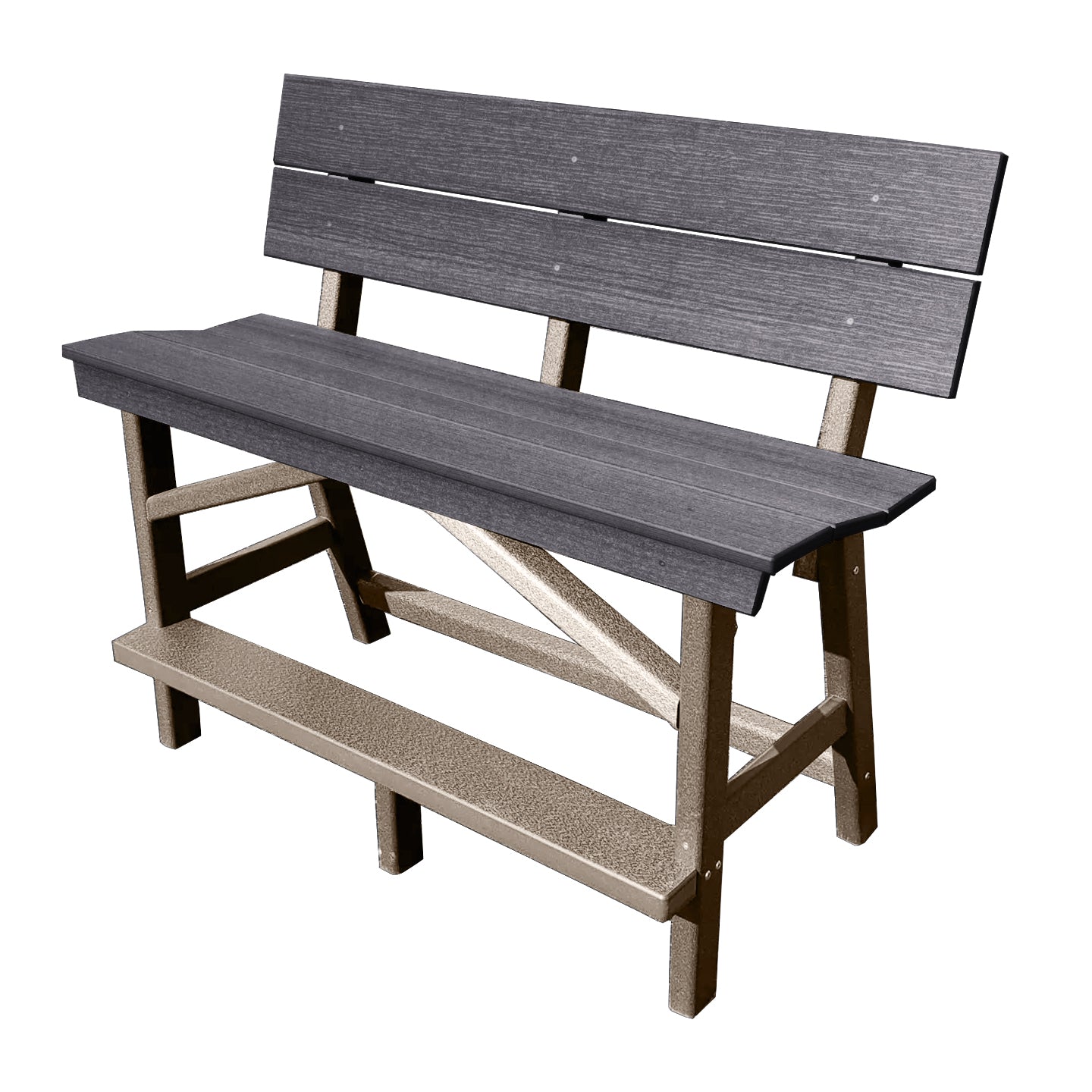 Stanton Standard Counter Height Bench with Back