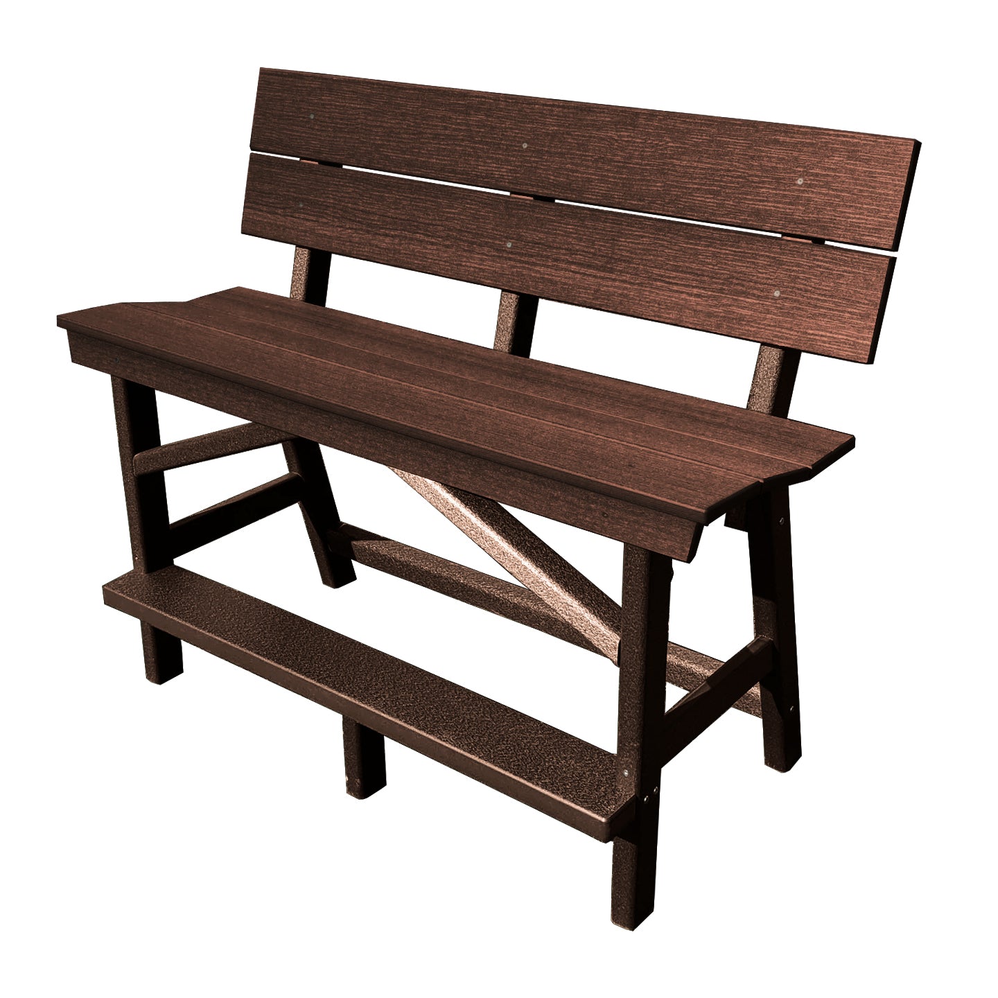 Stanton Standard Counter Height Bench with Back