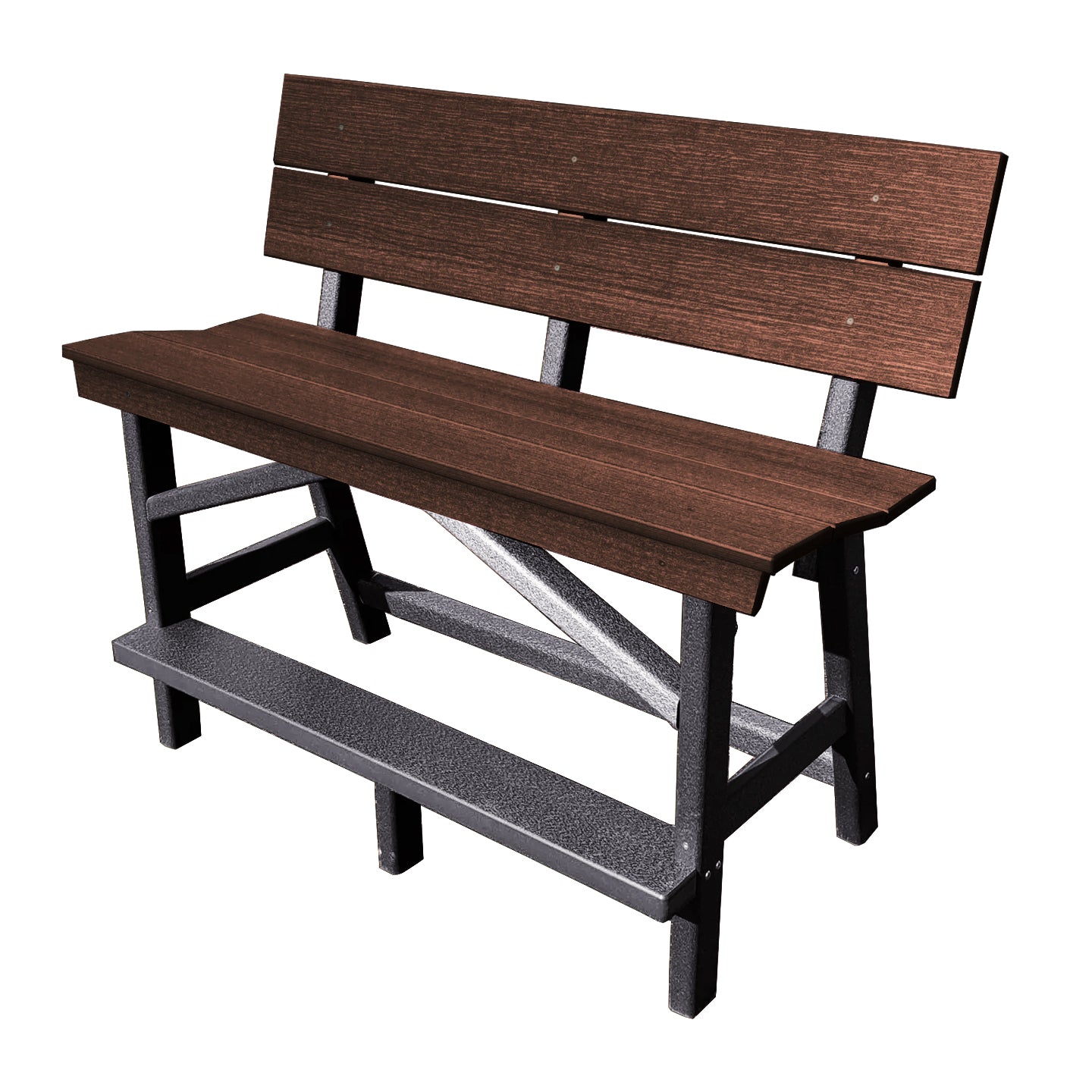 Stanton Standard Counter Height Bench with Back