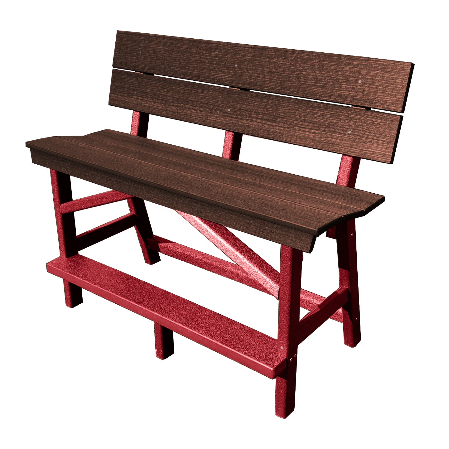 Stanton Standard Counter Height Bench with Back